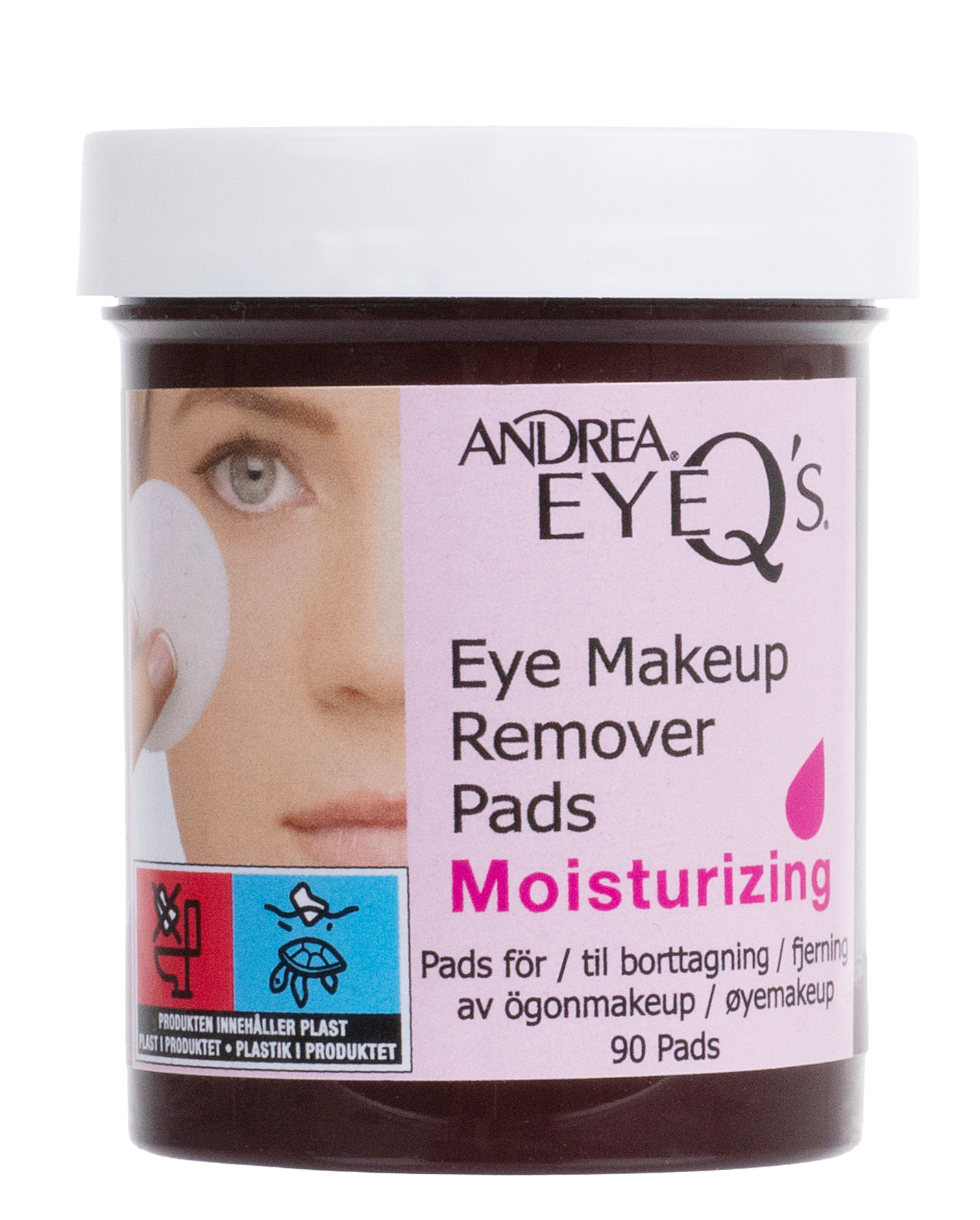 Andrea EyeQ's Eye Makeup Remover Pads Moisturizing