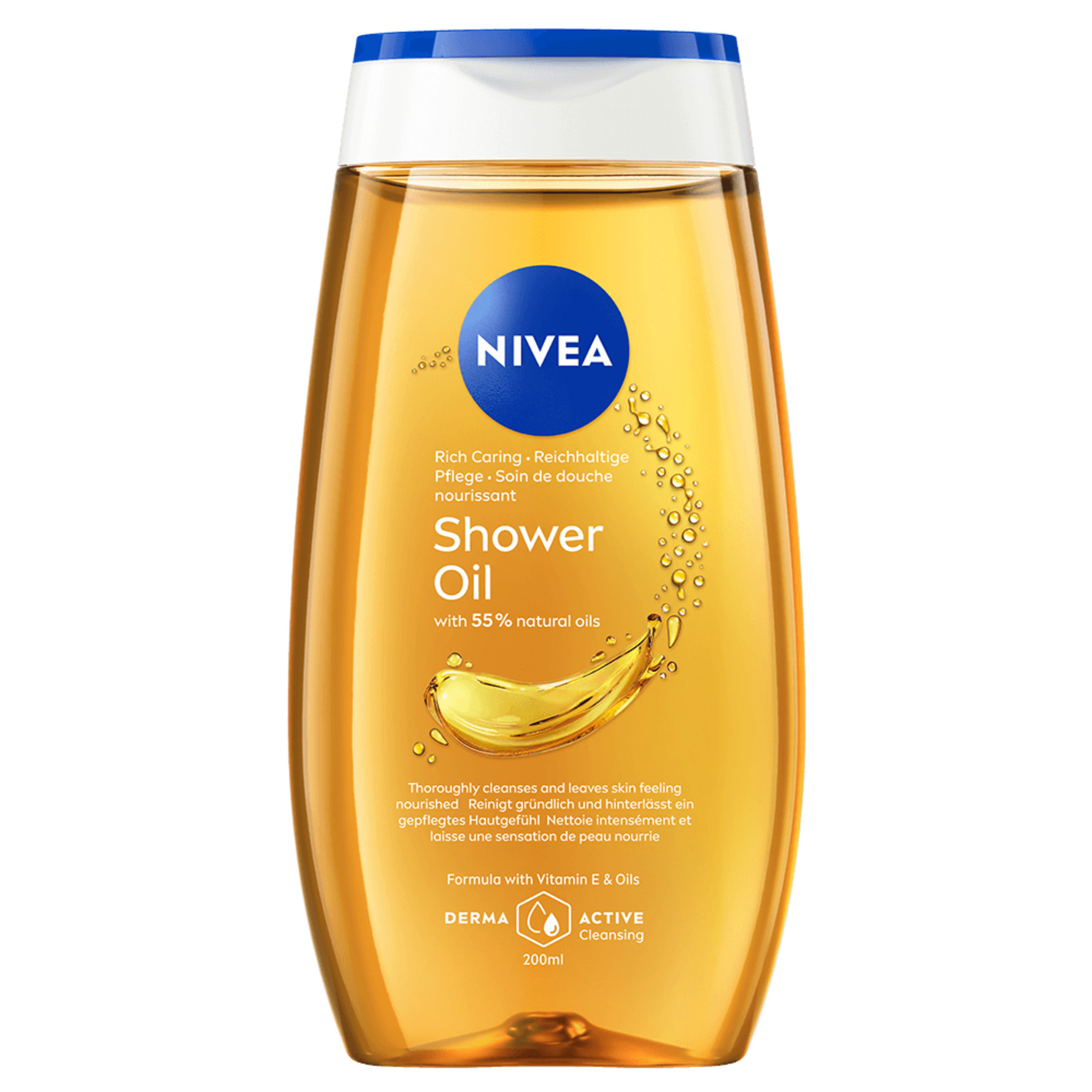 NIVEA NIVEA Rich Caring Shower Oil 200 ml 200 ml