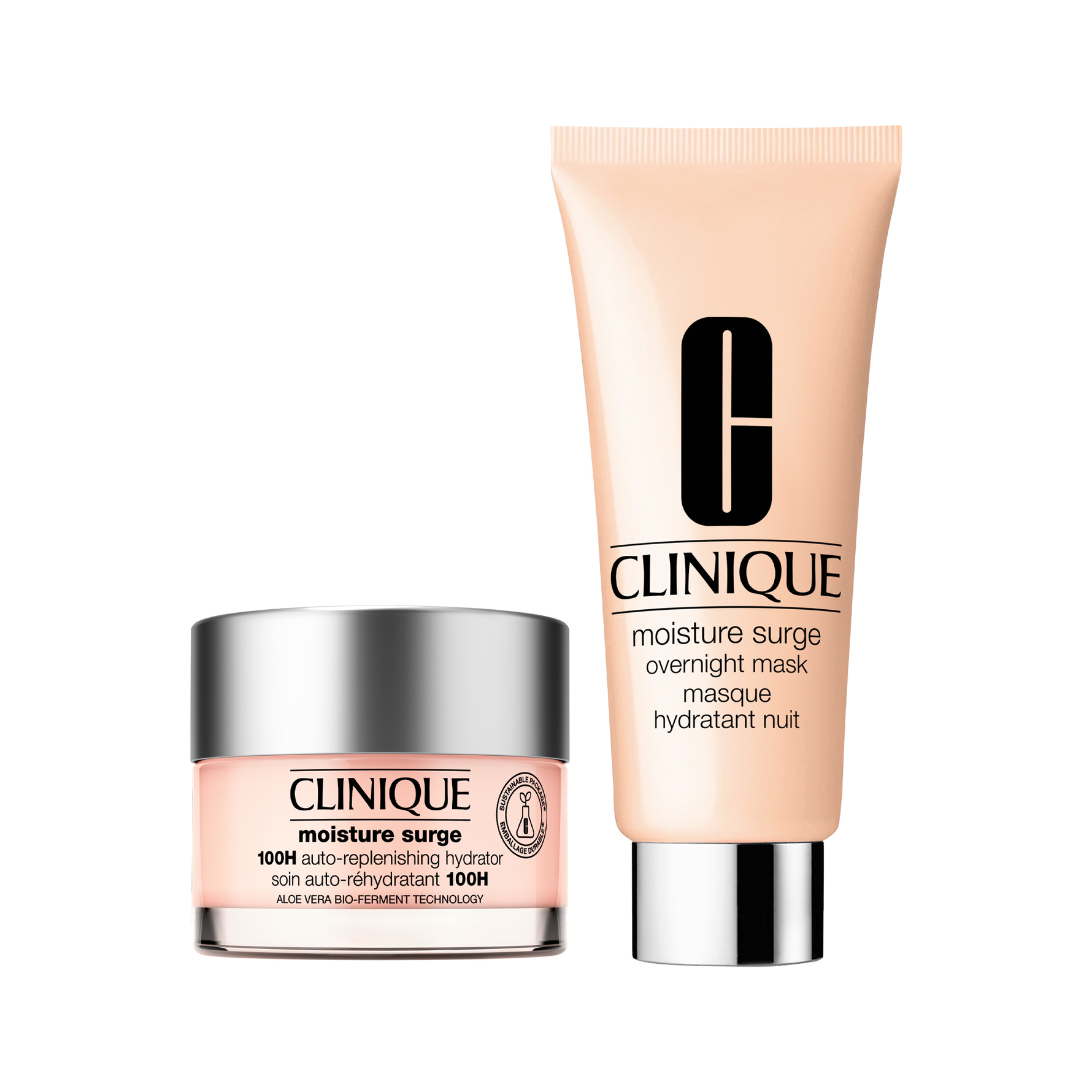 Clinique Clinique Moisture Surge Day & Night Duo Skincare Set Gift Box 50 ml + 100 ml