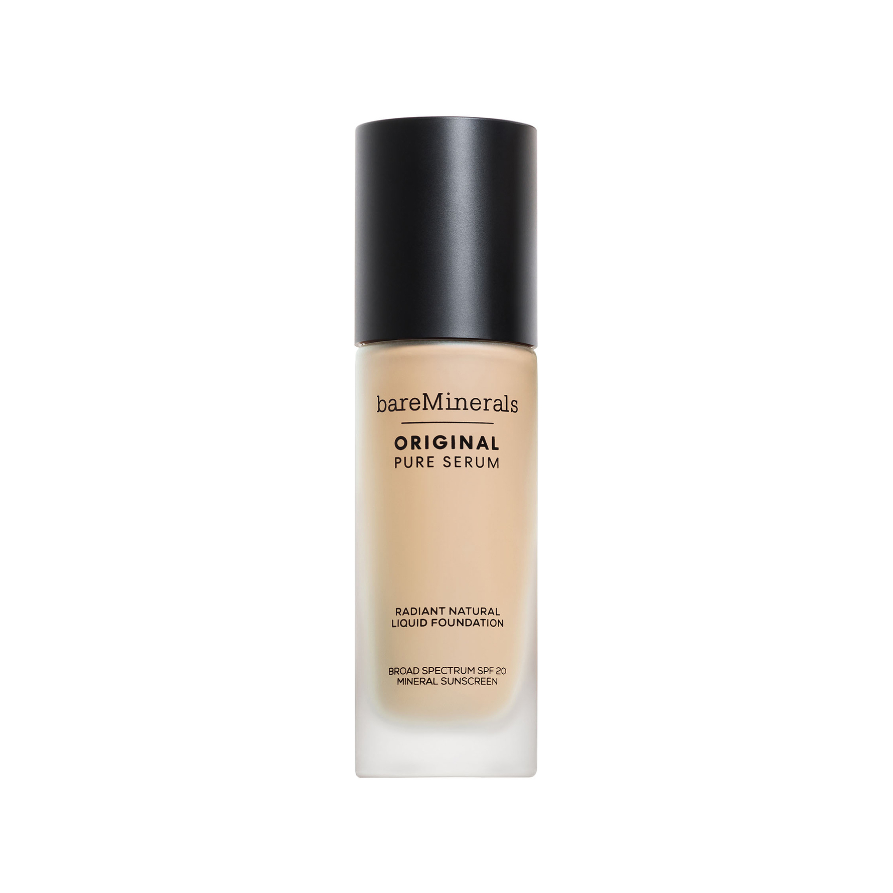 bareMinerals Original Pure Serum Radiant Natural Liquid Foundation Mineral SPF20 1 Fair Warm