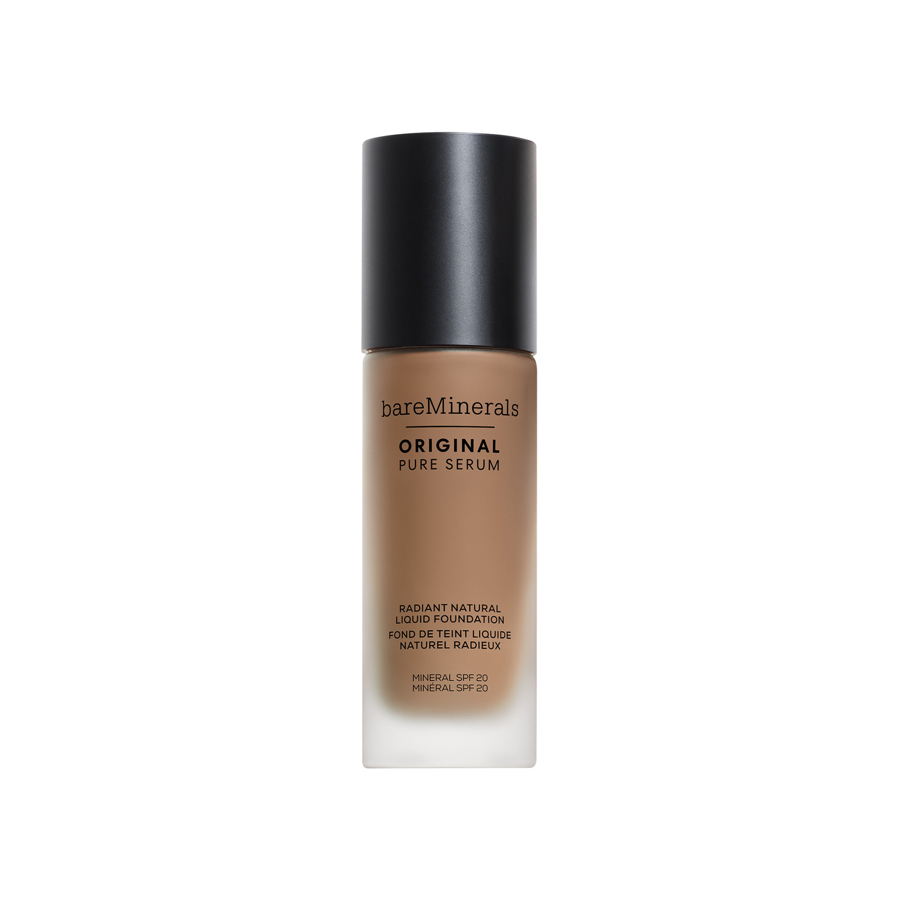 bareMinerals bareMinerals Original Pure Serum Radiant Natural Liquid Foundation Mineral SPF20 Medium Deep Cool 4 Medium Deep Cool 4