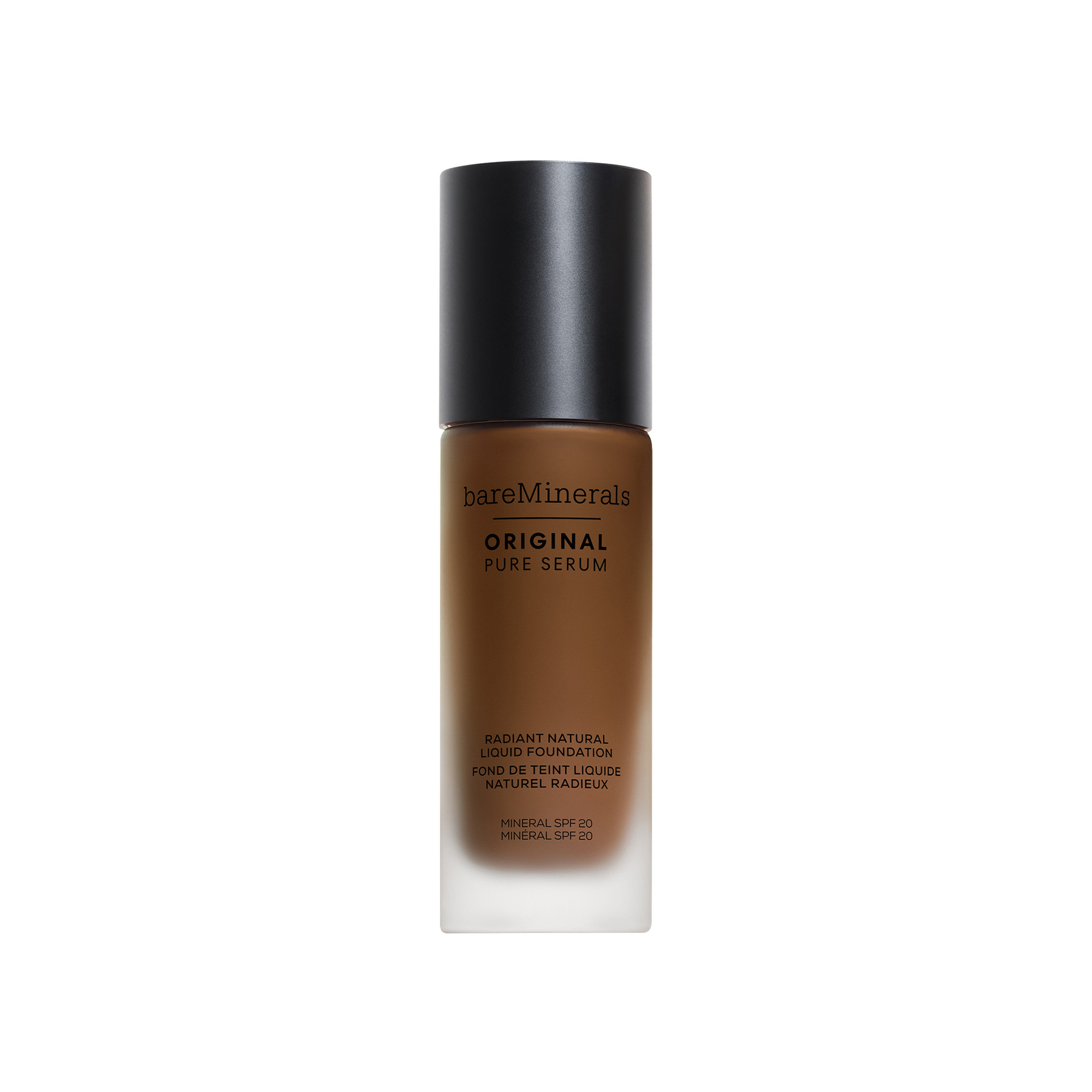 bareMinerals Original Pure Serum Radiant Natural Liquid Foundation Mineral SPF20 Deep Warm 6 Deep Warm 6