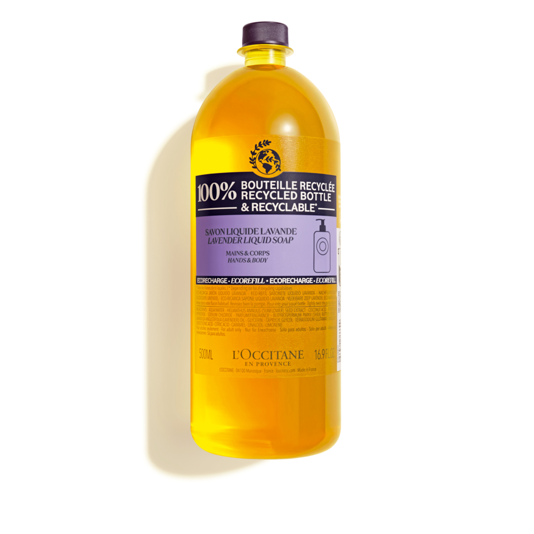 L'Occitane En Provence L'Occitane En Provence Shea Lavendel Eco Refill Liquid Soap 500 ml