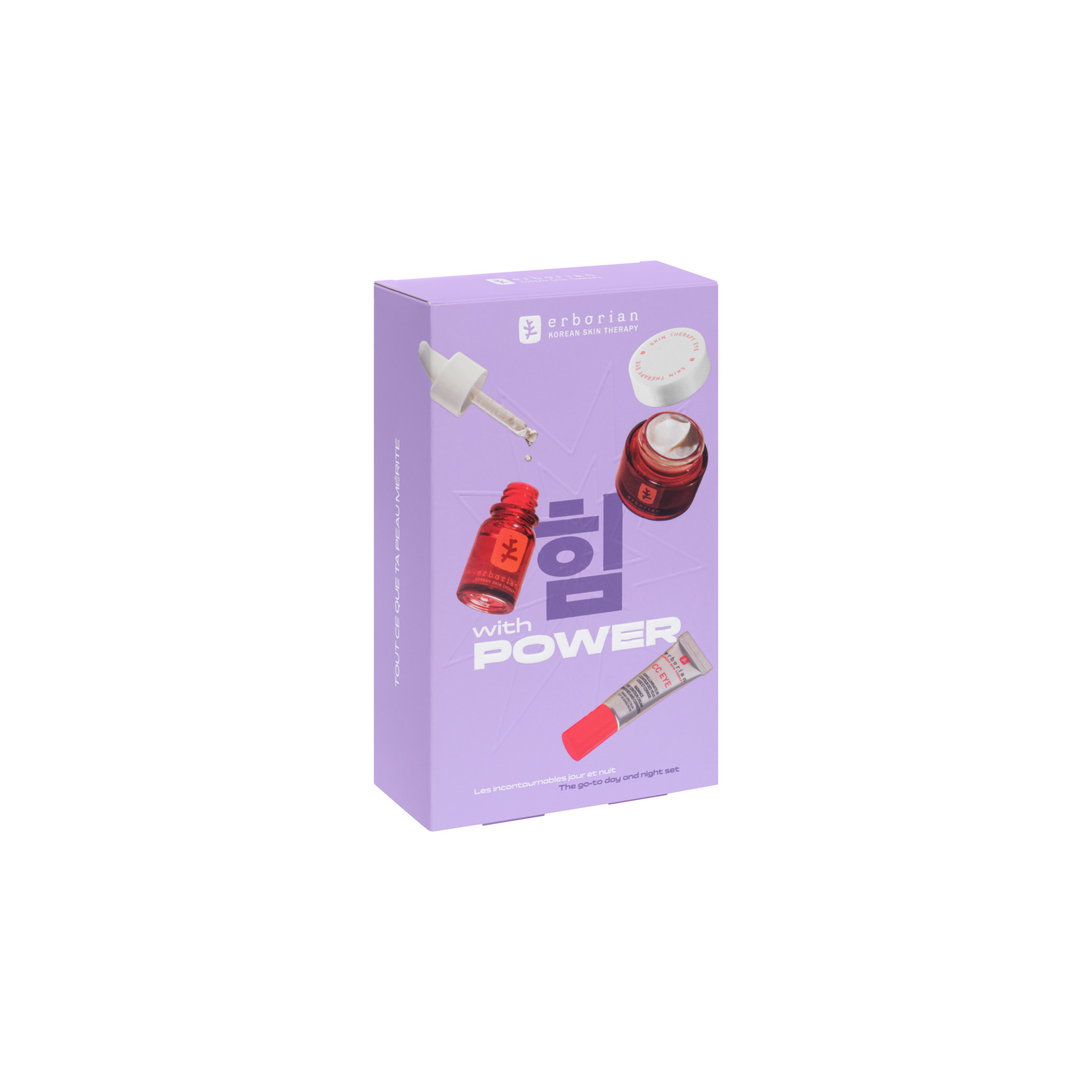 Erborian Skin Therapy + Eye + CC Eye Shade Clair Gift Box
