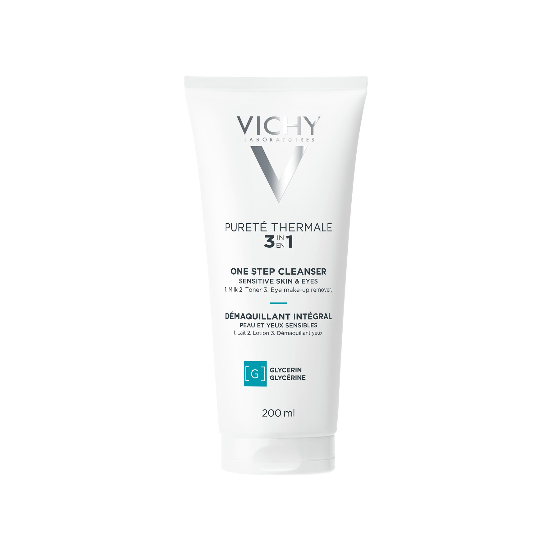 Vichy Pureté Thermale 3-In-1 One Step Cleanser Sensitive Skin 200 ml 200 ml