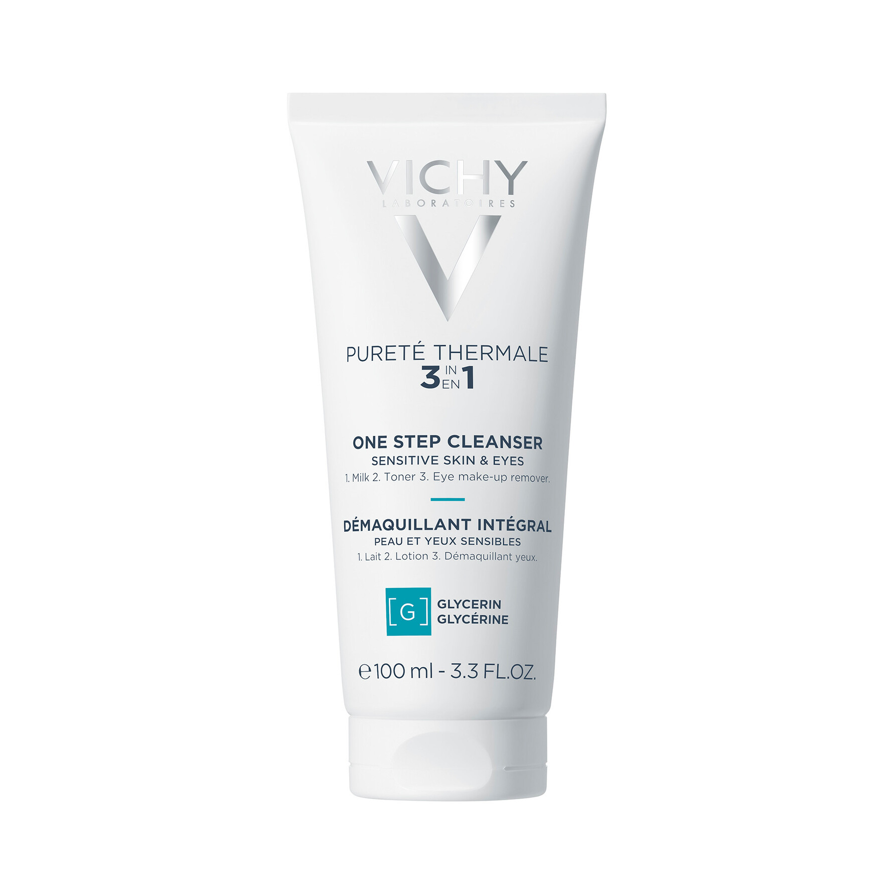 Vichy Pureté Thermale 3-In-1 One Step Cleanser Sensitive Skin 100 ml 100 ml