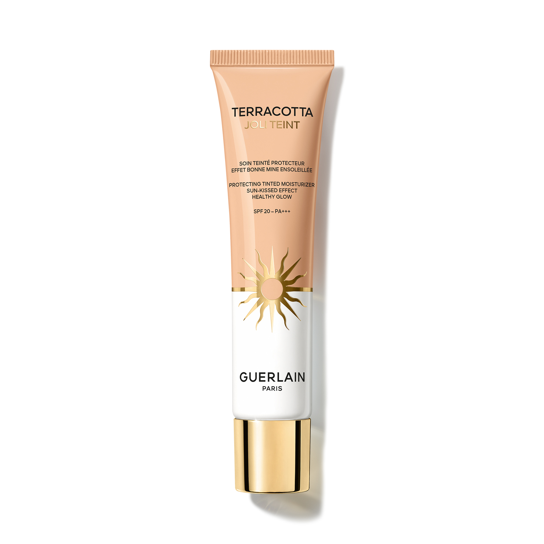 GUERLAIN Terracotta Joli Teint Protecting Tinted Moisturizer Sun-Kissed Effect Healthy Glow 10 Sunveil 10 Sunveil
