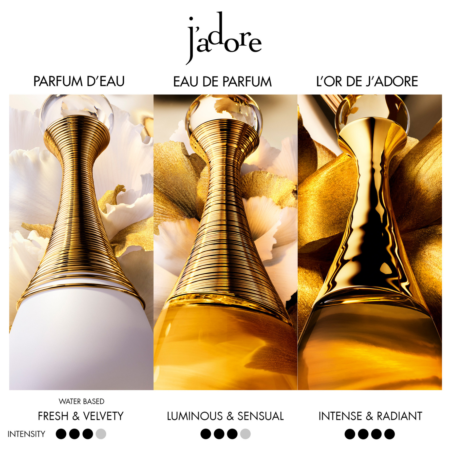 Kjøp J'adore Parfum d'Eau Alcohol-Free 100 ml - DIOR - KICKS
