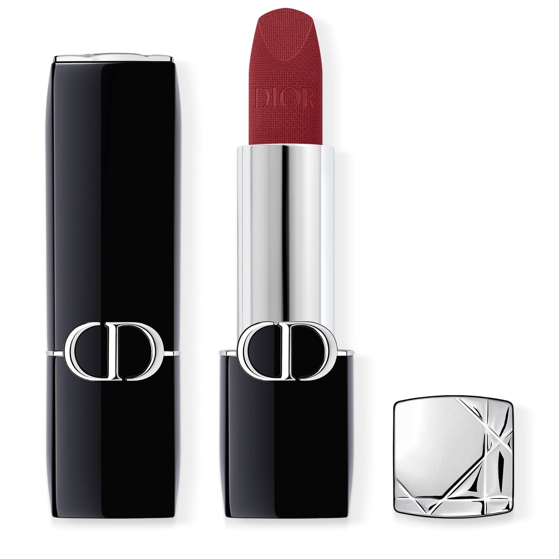 DIOR Rouge Dior Couture Colour Refillable Lipstick 909 Midnight 909 Midnight