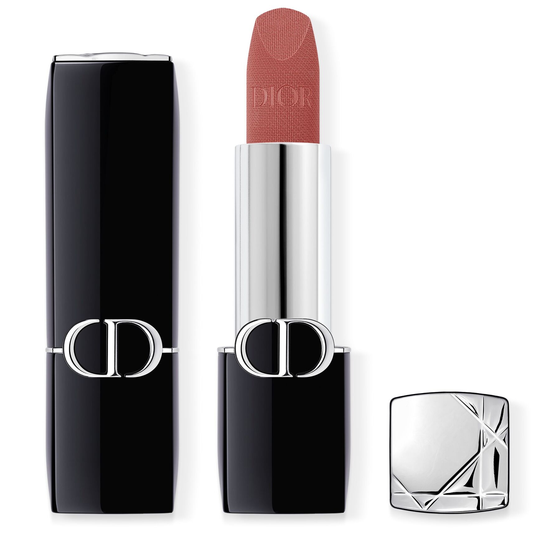 DIOR Rouge Dior Couture Colour Refillable Lipstick 360 Souffle De Rose 360 Souffle De Rose