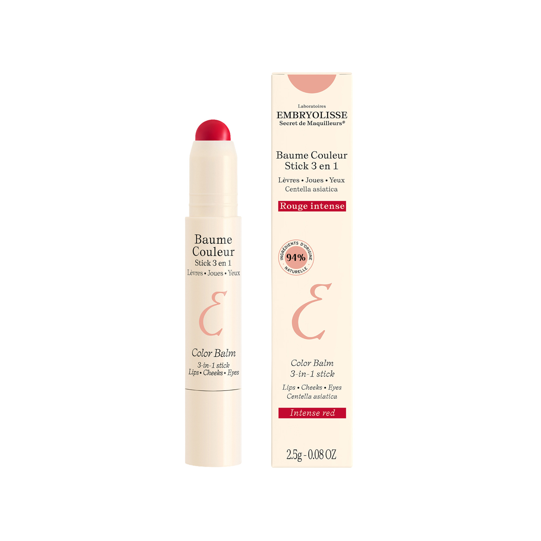 Embryolisse EMBRYO Color Balm 3-In-1 Stick Intense