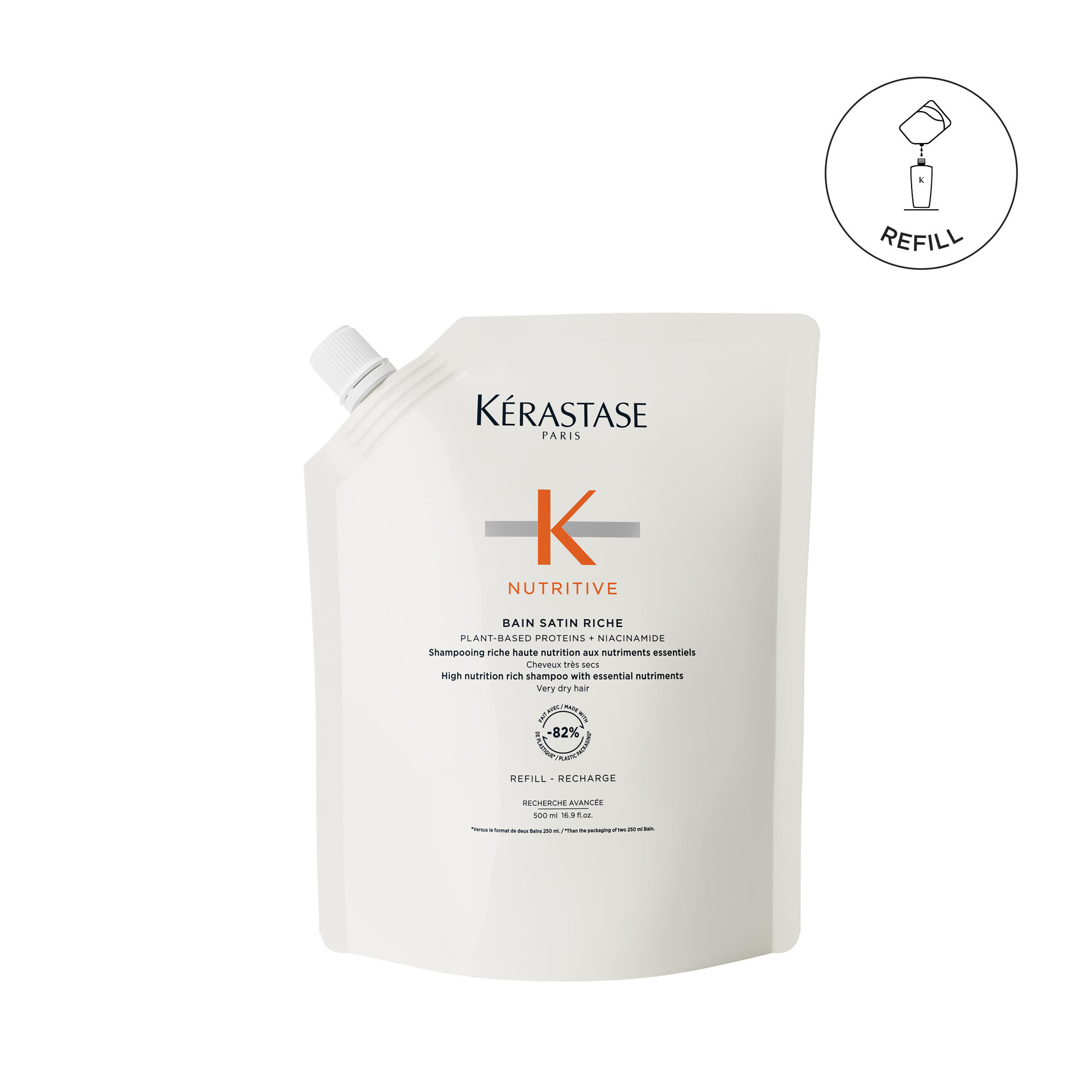 KÉRASTASE KÉRASTASE Nutritive Bain Riche Shampoo Refill 500 ml 500 ml