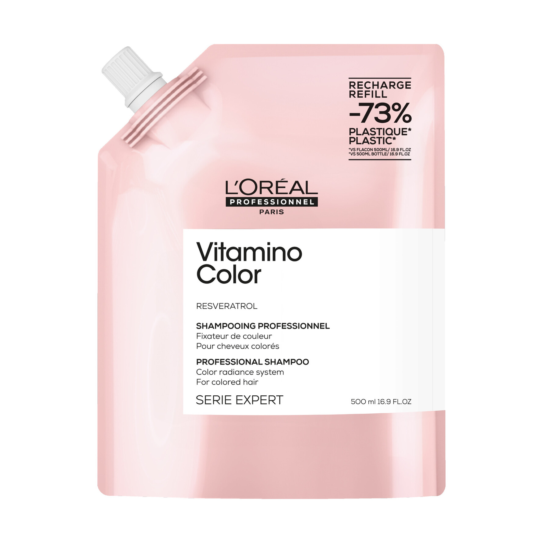 L'Oréal Professionnel Vitamino Shampoo 500 ml, Refill 500 ml, Refill