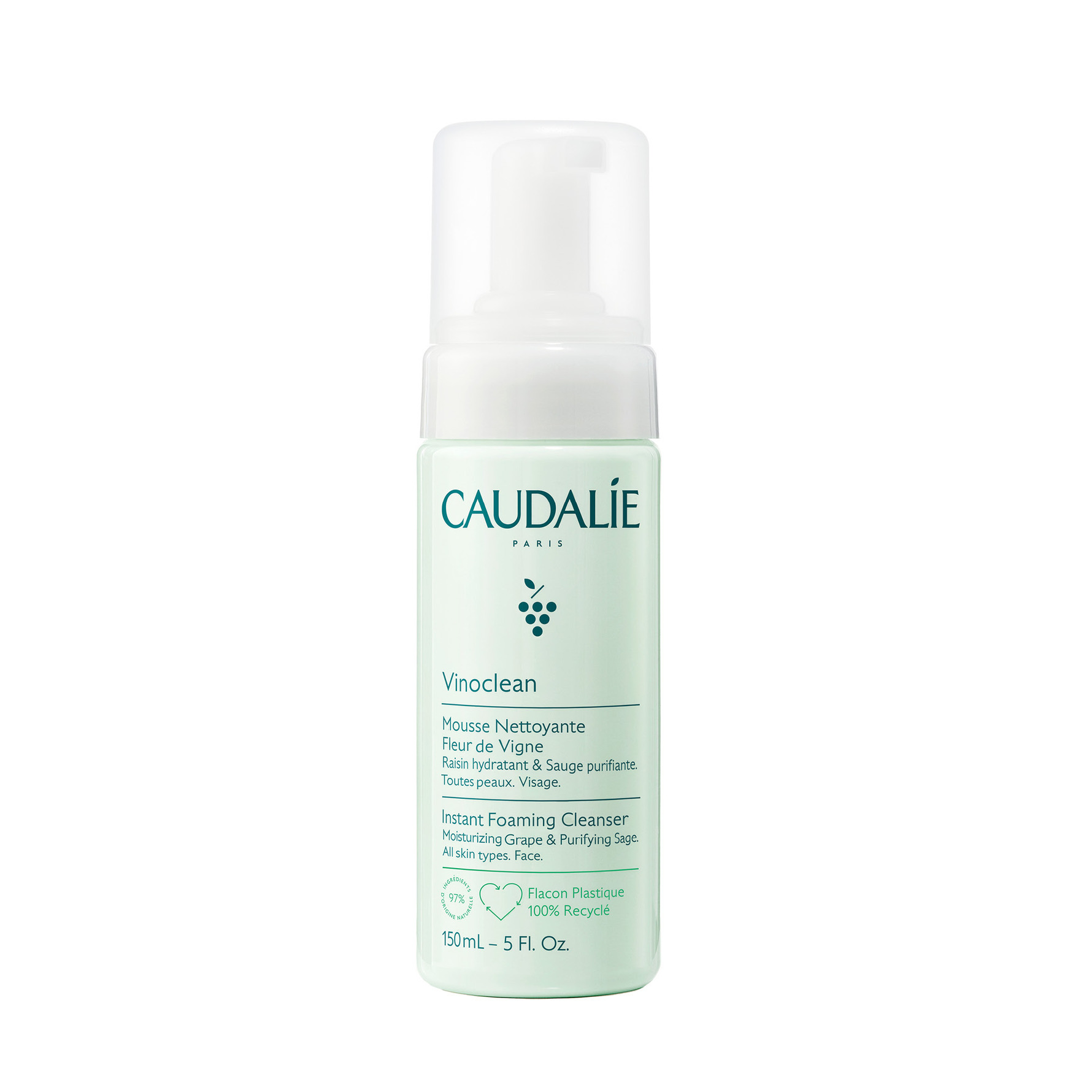 Caudalíe Vinoclean Instant Foaming Cleanser 150 ml 150 ml