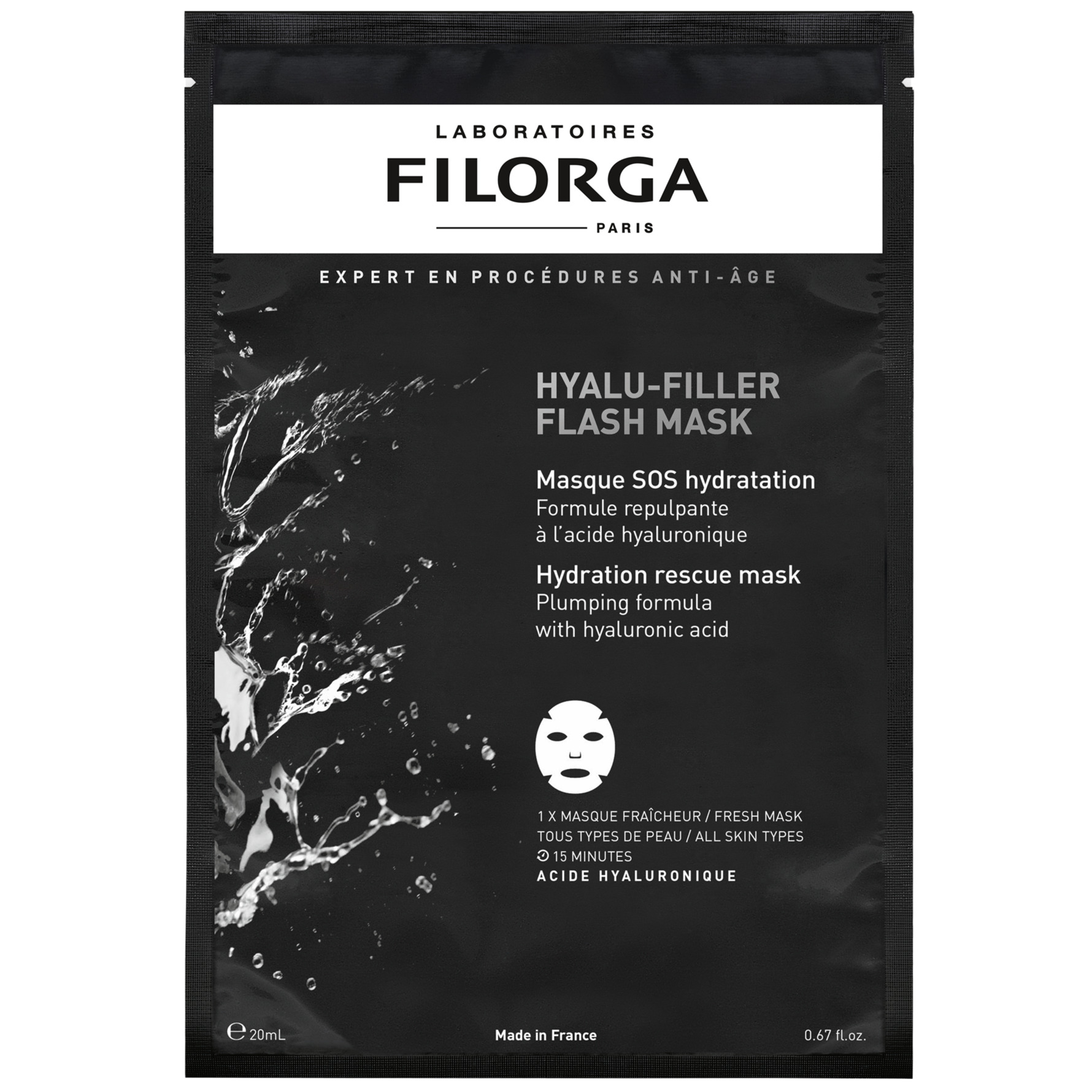 Filorga Hyalu-Filler Flash Mask 20 ml 20 ml