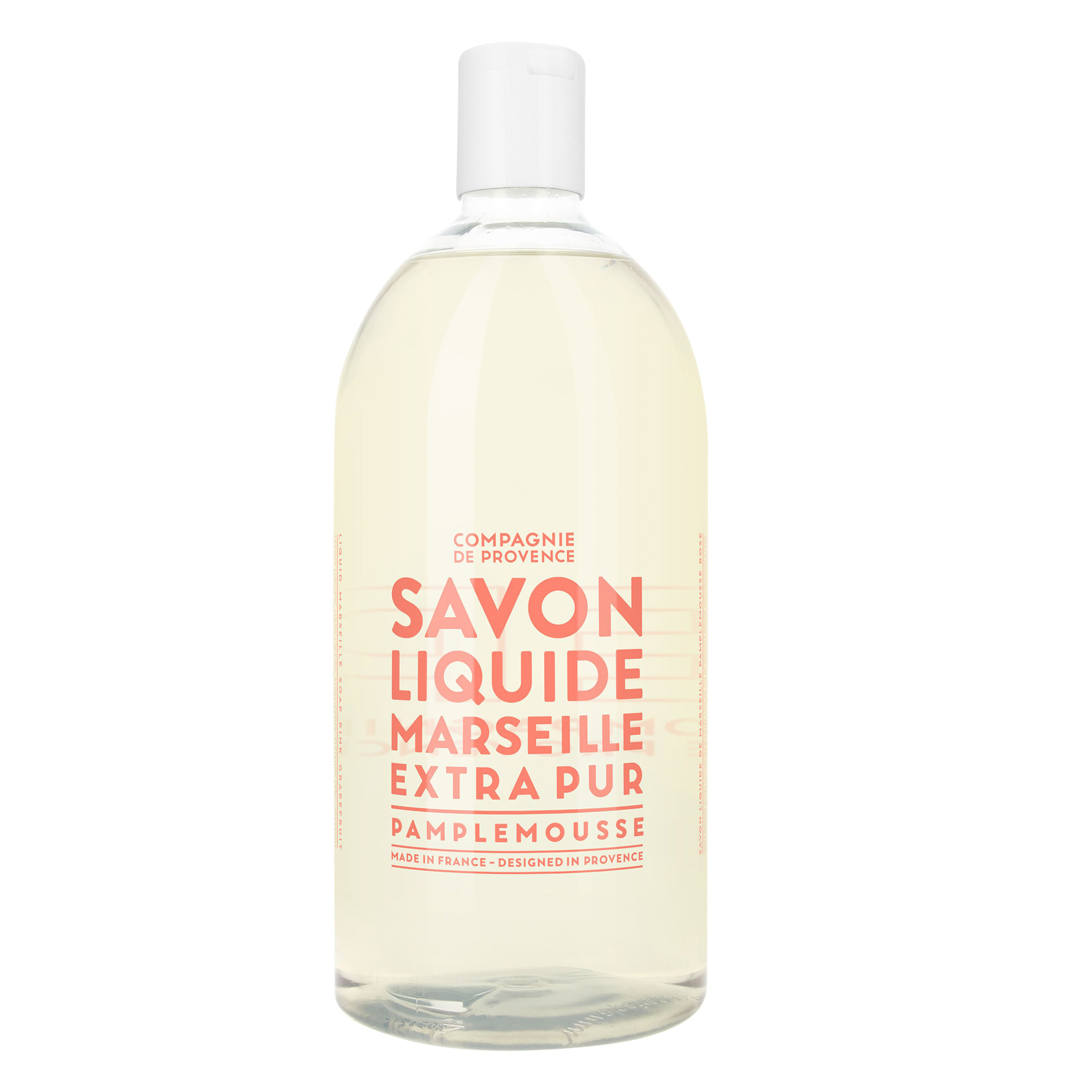 COMPAGNIE DE PROVENCE COMPAGNIE DE PROVENCE SAVON Exra Pur Refill Pink Grapefruit Liquid Soap 1000 ml 1000 ml