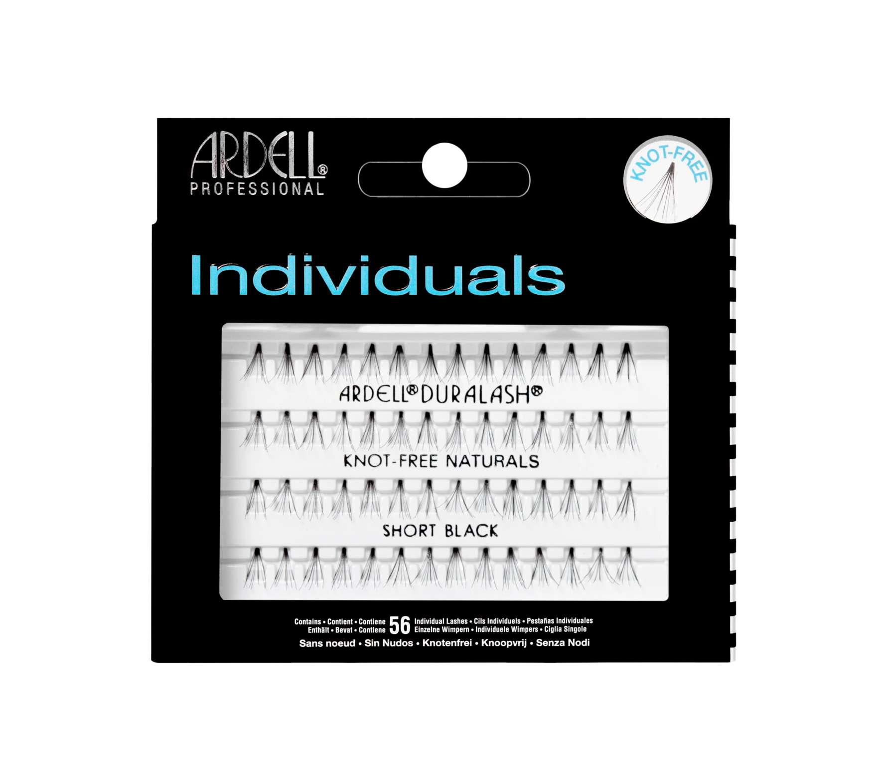 Ardell Duralash Individual Naturals Knotted Flares Short