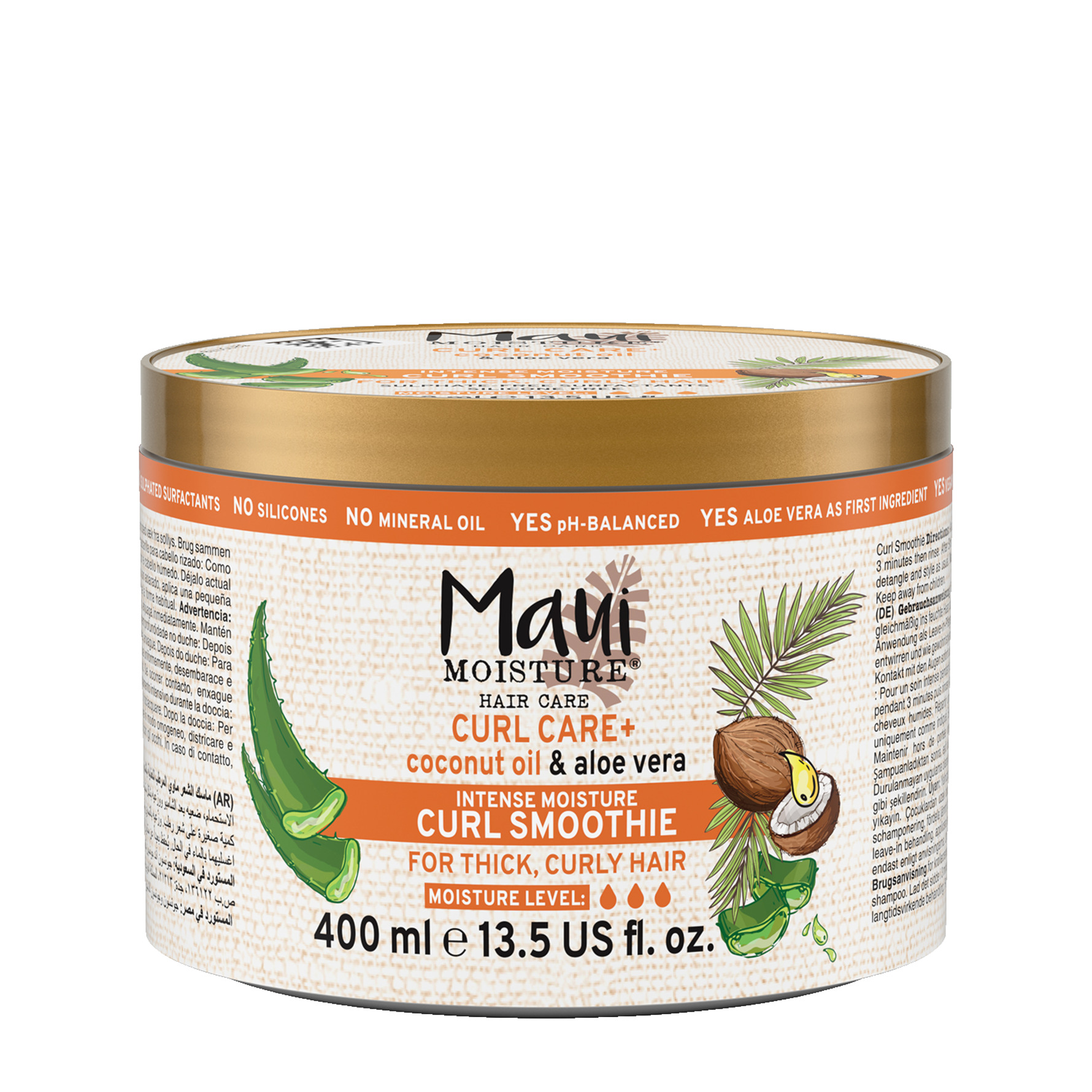 MAUI MAUI Coconut Oil Curl Smoothie Hair Mask 400 ml 400 ml