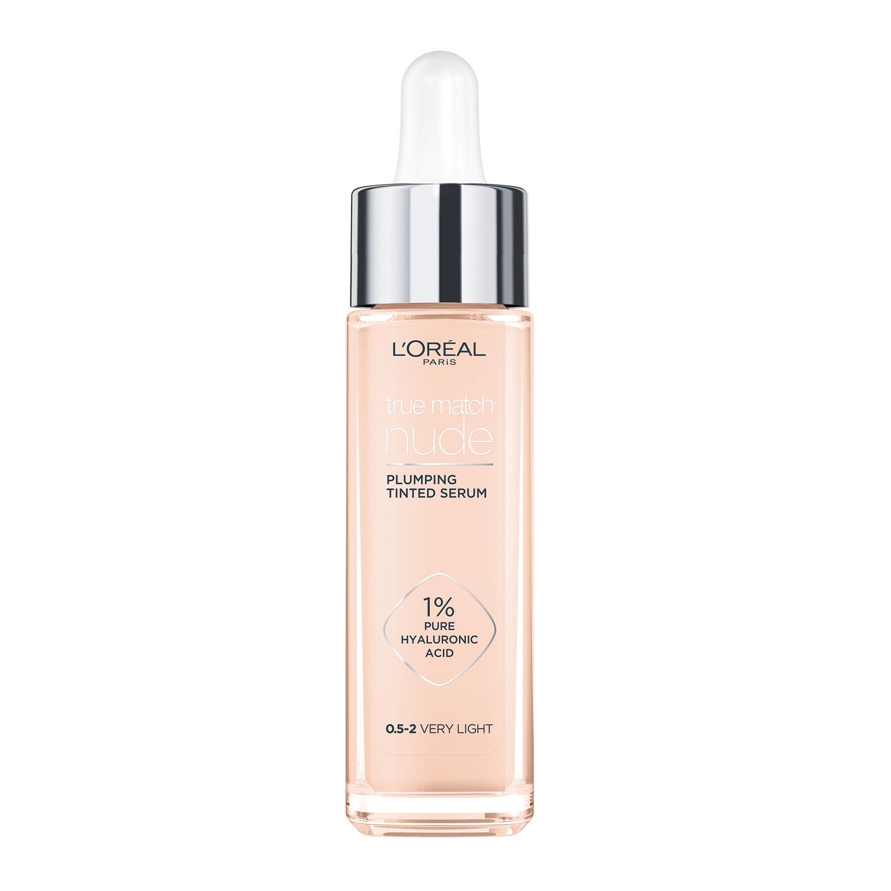 L'Oréal Paris L'Oréal Paris True Match Nude Plumping Tinted Serum 0.5-2 Very Light 0.5-2 Very Light