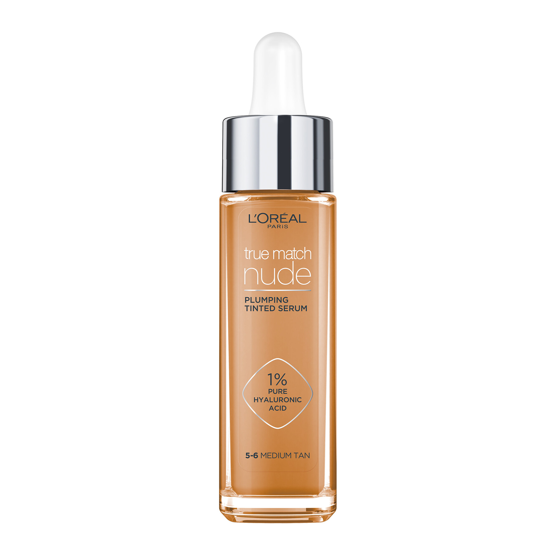 L'Oréal Paris L'Oréal Paris True Match Nude Plumping Tinted Serum 5-6 Medium - Tan 5-6 Medium - Tan