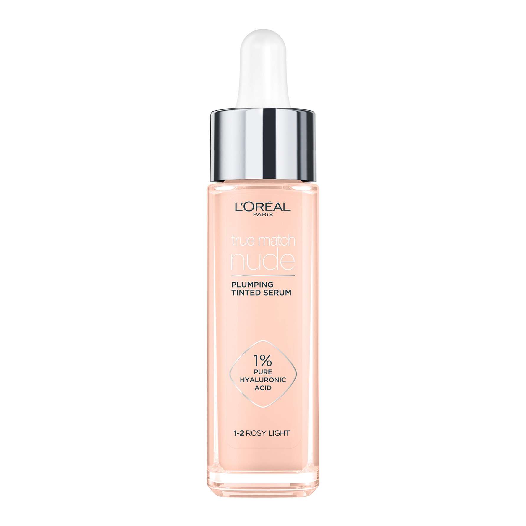 L'Oréal Paris L'Oréal Paris True Match Nude Plumping Tinted Serum 1-2 Rosy Light 1-2 Rosy Light