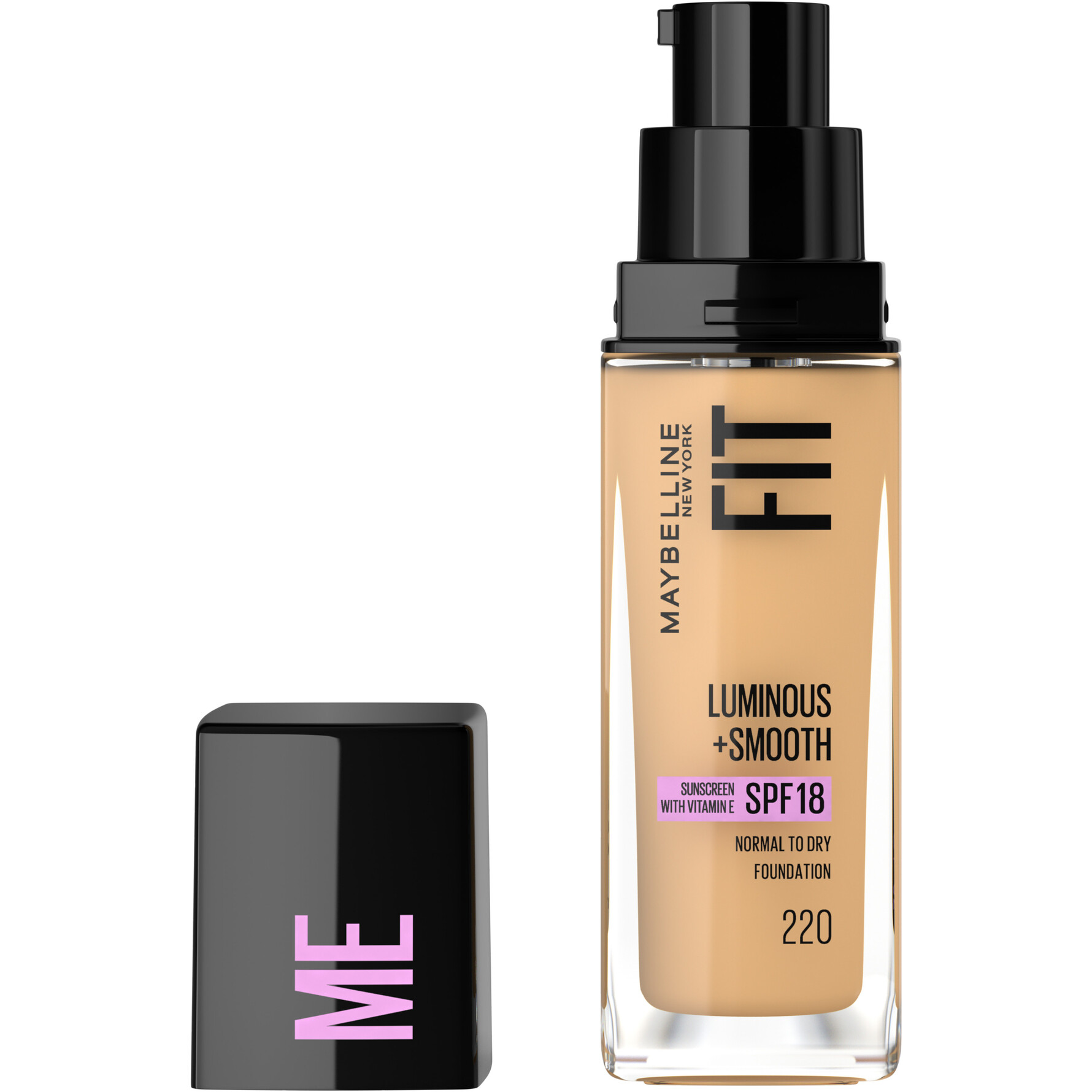 Maybelline New York Fit Me Luminous + Smooth Foundation Natural Beige Natural