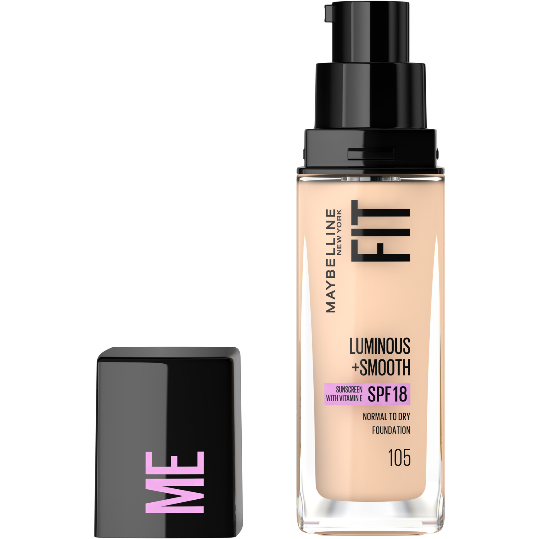 Maybelline New York Fit Me Luminous + Smooth Foundation Natural Ivory Natural