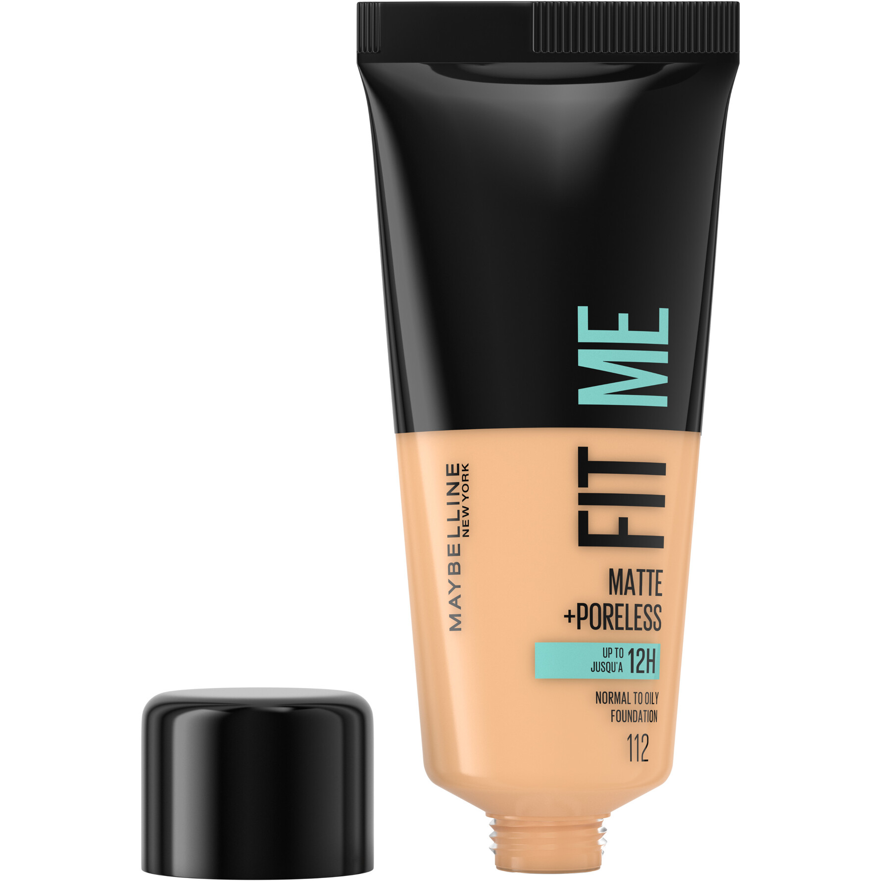 Maybelline New York Maybelline New York Fit Me Matte + Poreless Foundation 112 Soft Beige 112 Soft Beige