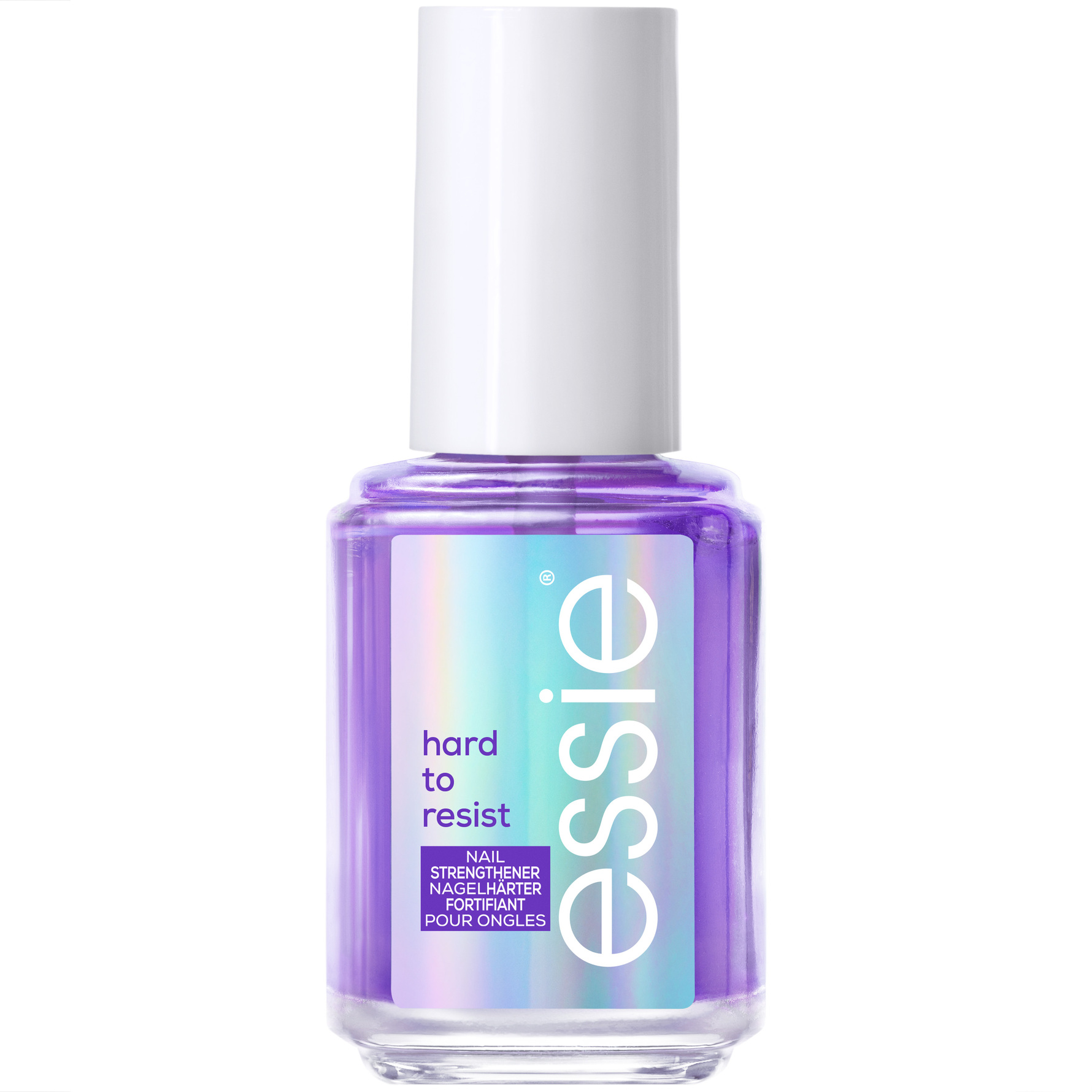 essie essie hard to resist glow & shine nail strengthener Violet Violet