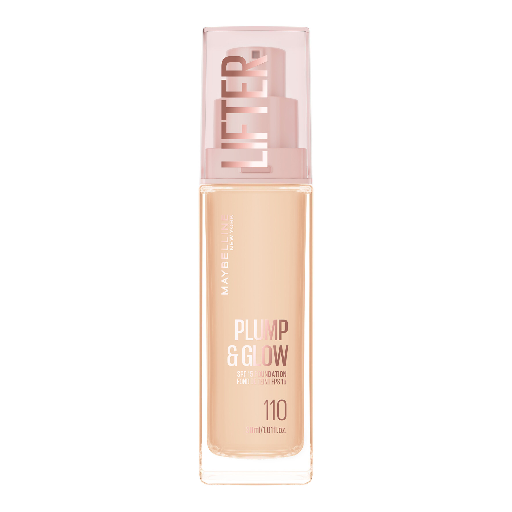Maybelline New York Lifter Plump & Glow Foundation 110 110