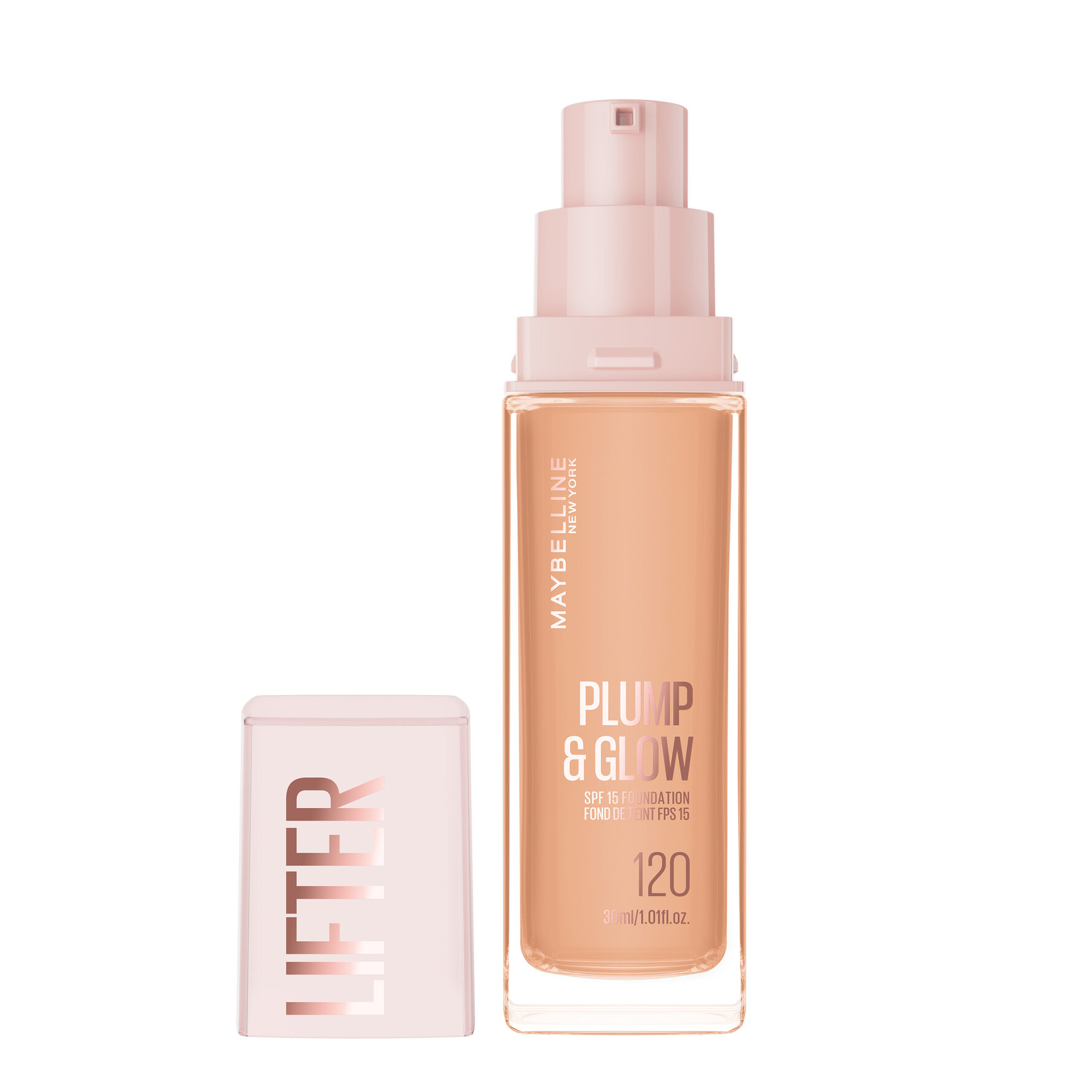Maybelline New York Maybelline New York Lifter Plump & Glow Foundation 120 120