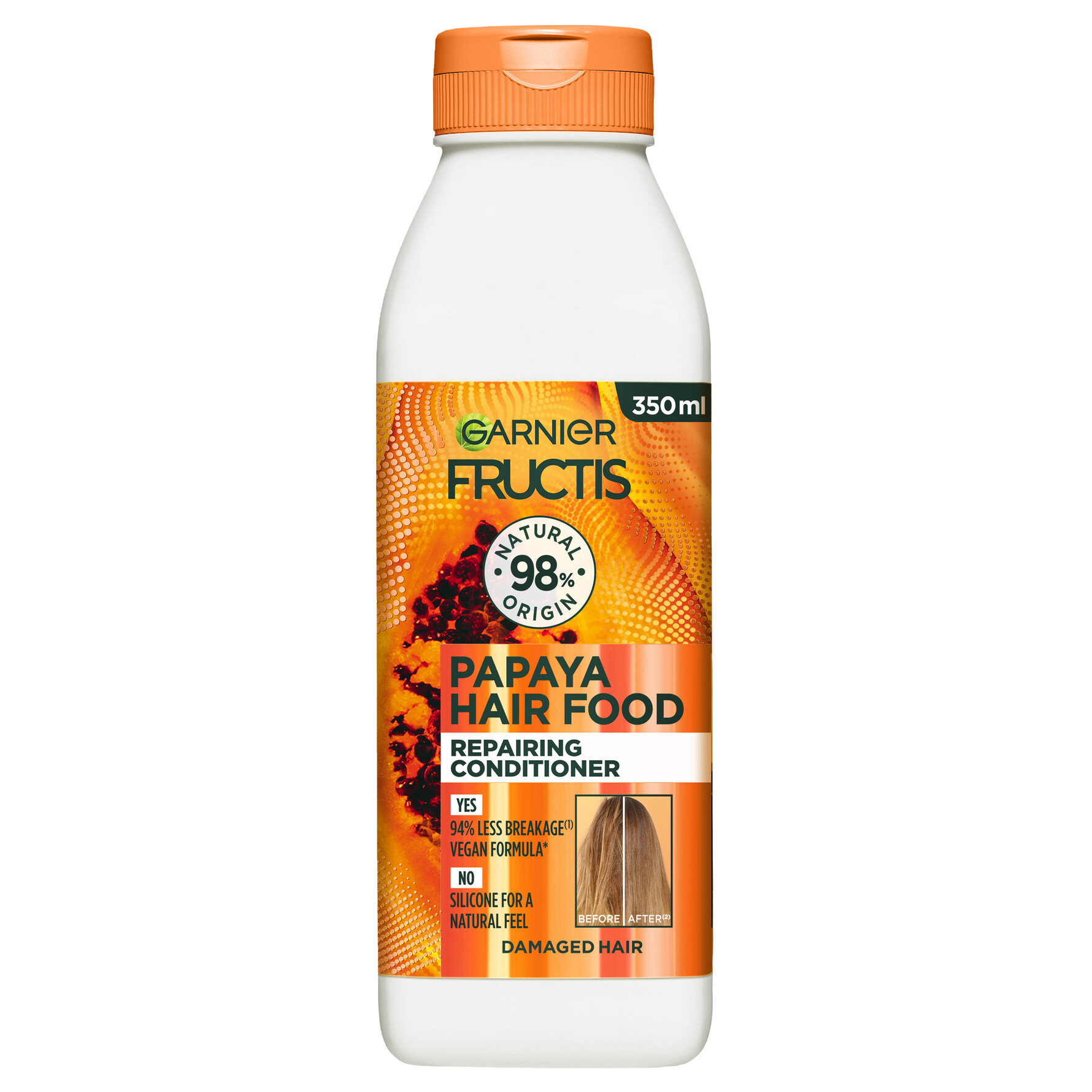 Køb Hair Food Papaya Conditioner 350 ml fra Garnier Matas
