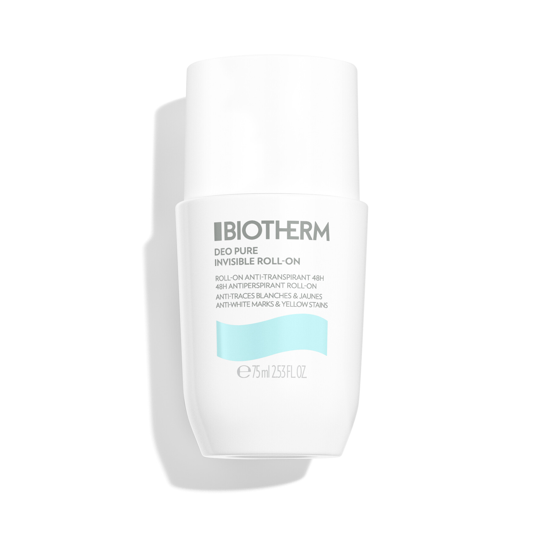 Biotherm Deo Pure Invisible Invisible Roll-On 48H 75 ml
