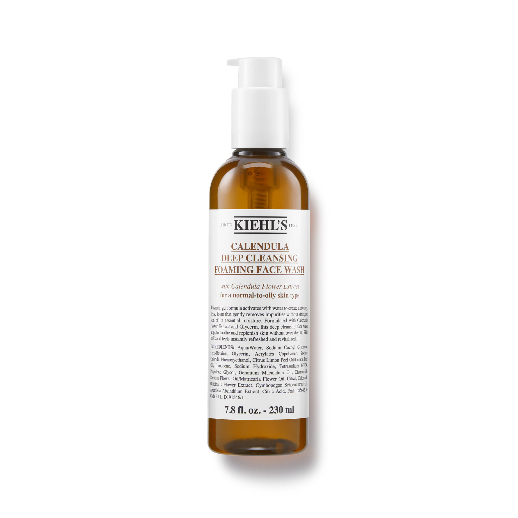 Kiehl’s Calendula Foaming Wash 230 ml 230 ml