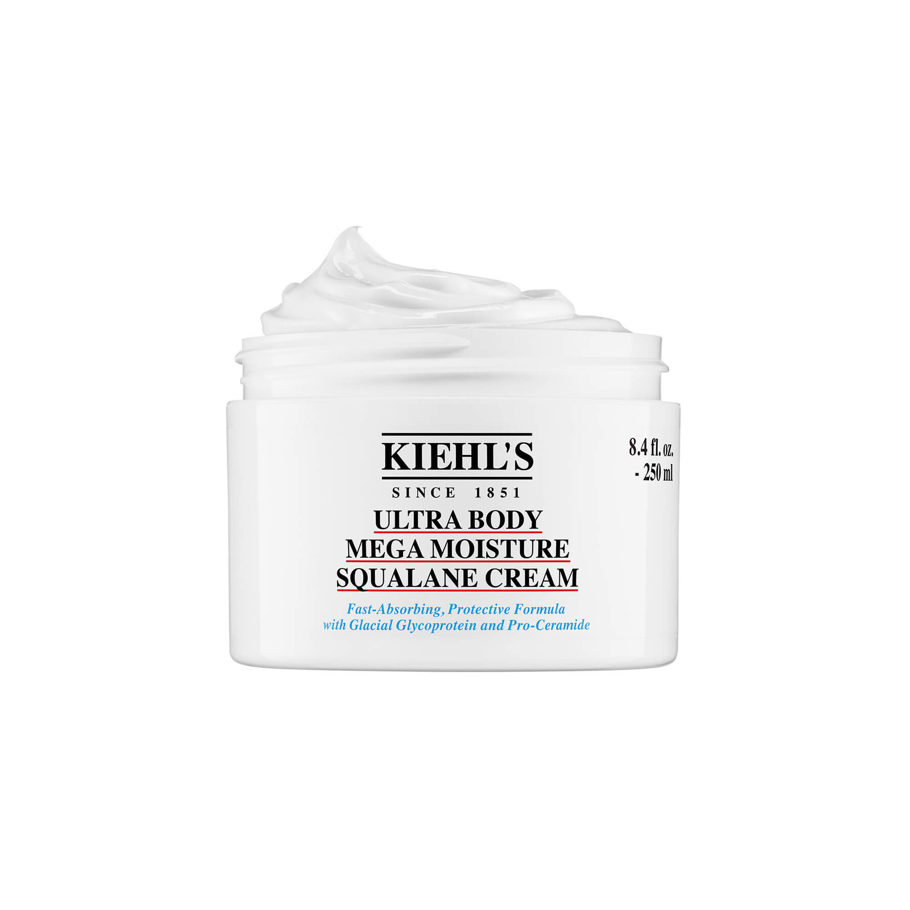 Kiehl's - Ultra Body Mega Moisture Squalane Cream 250 ml