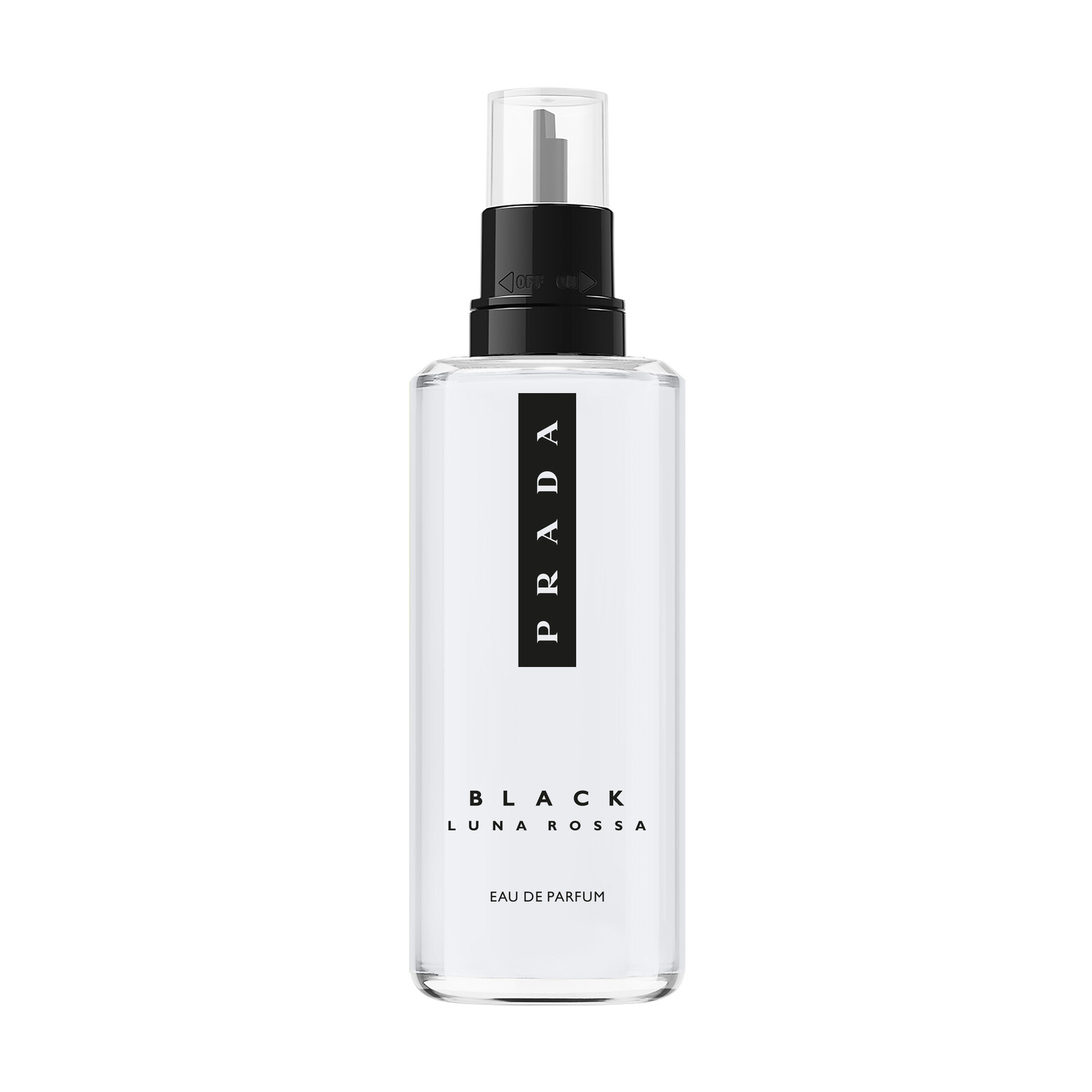 Køb Prada Luna Rossa Black Eau de Parfum 150 ml, Refill fra Prada