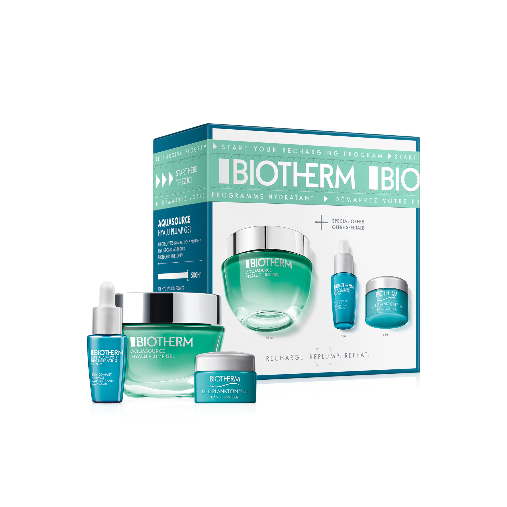 Køb Aquasource Hyalu Rutine sæt fra Biotherm - Matas