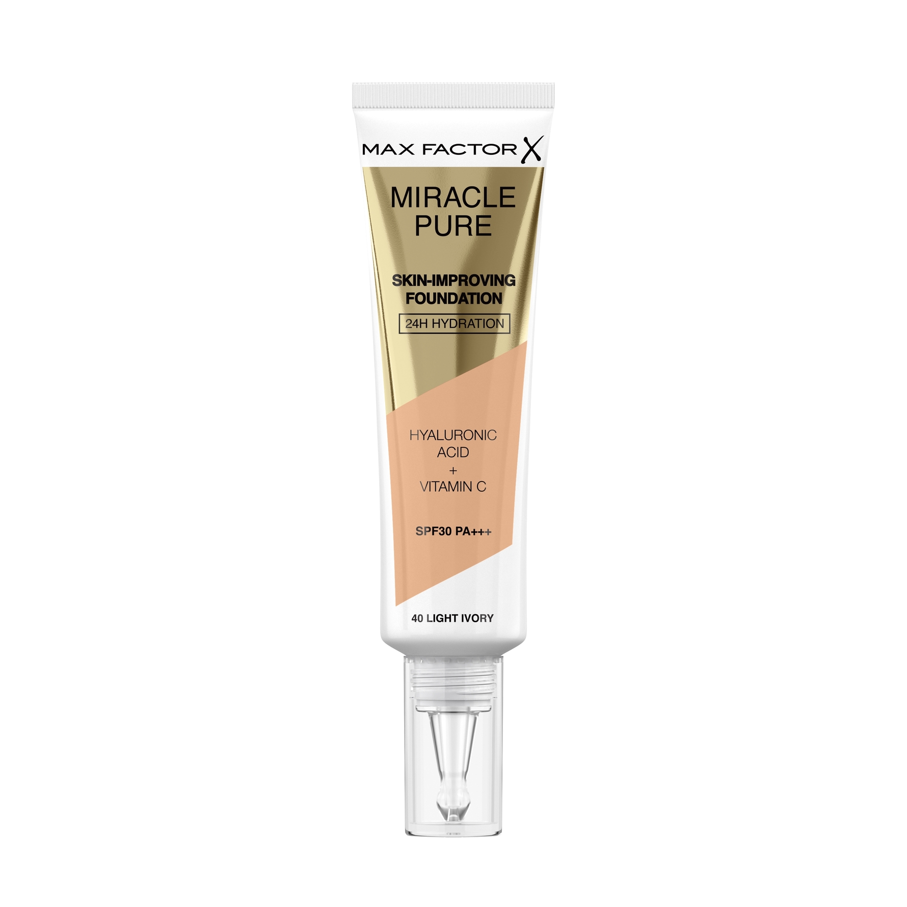 Max Factor Max Factor Miracle Pure Skin-Improving Foundation 40 Light Ivory 40 Light Ivory