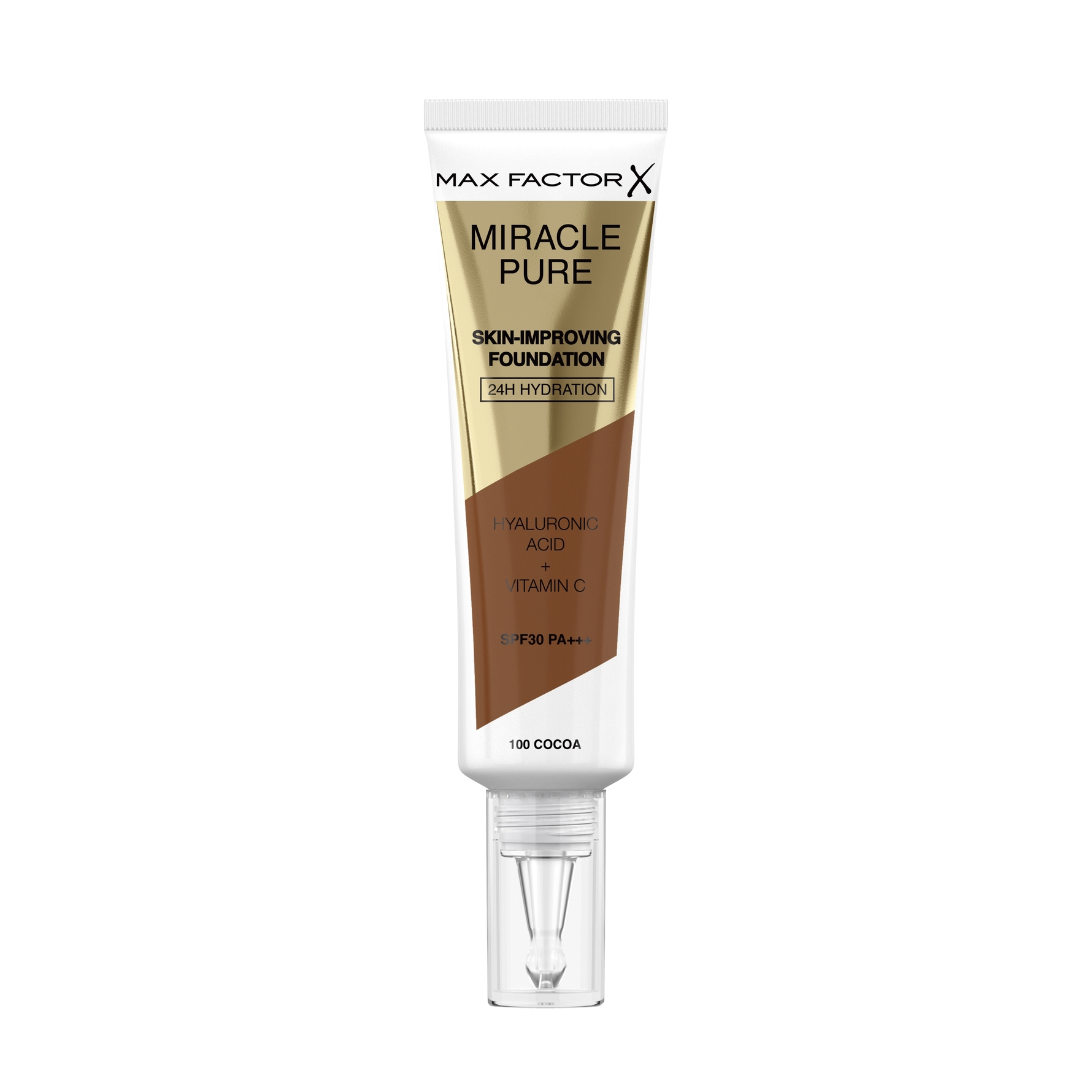 Max Factor Miracle Pure Skin-Improving Foundation 100 Cocoa 100 Cocoa