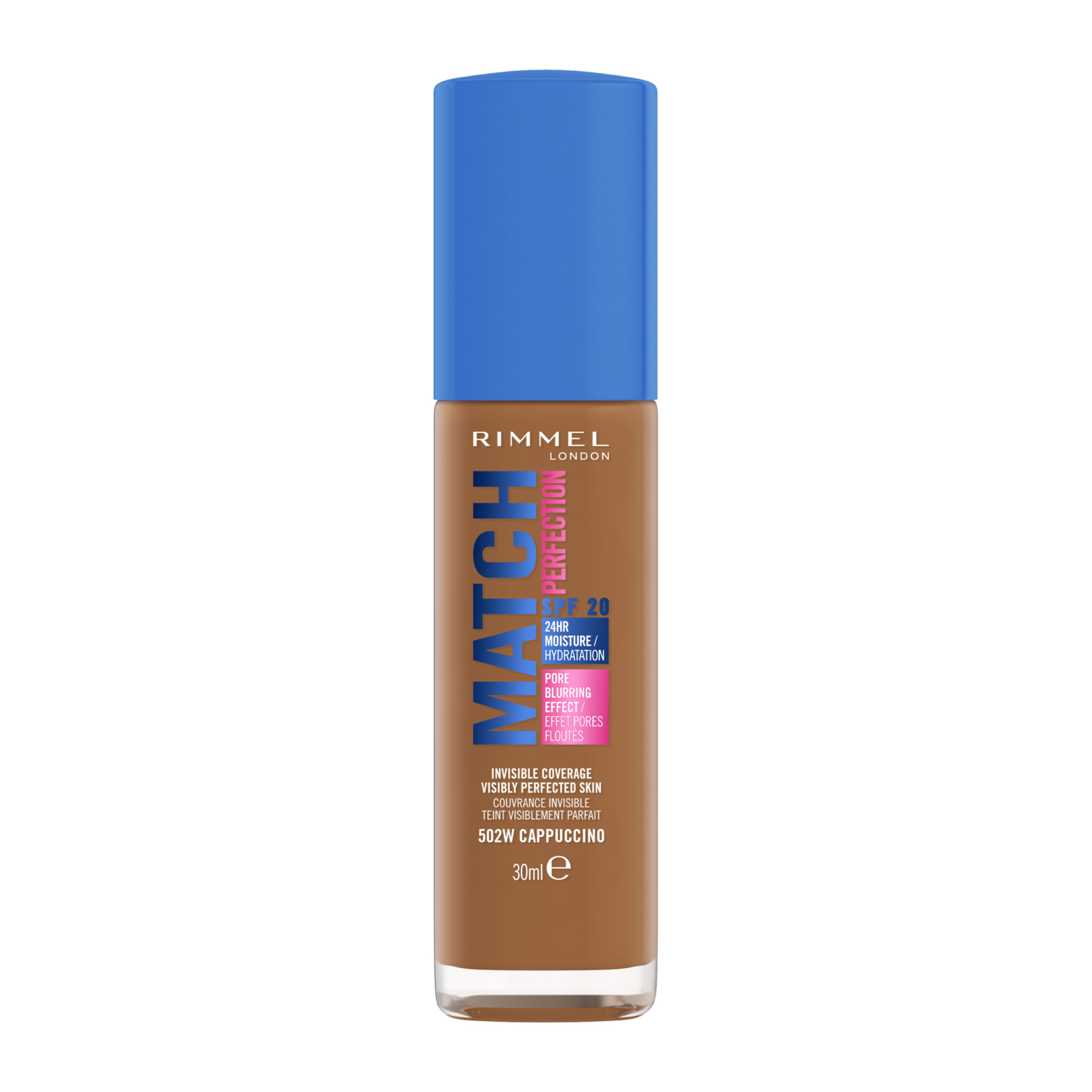 Rimmel Match Perfection Liquid Foundation 502 Cappuccino 502 Cappuccino