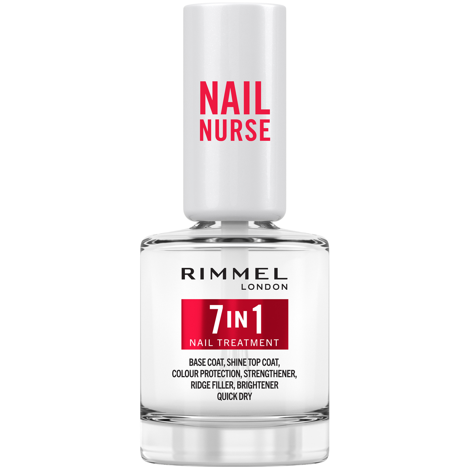 Rimmel Nail Nurse 7-in-1 Base and Shine Top Coat Nail Polish 12 12