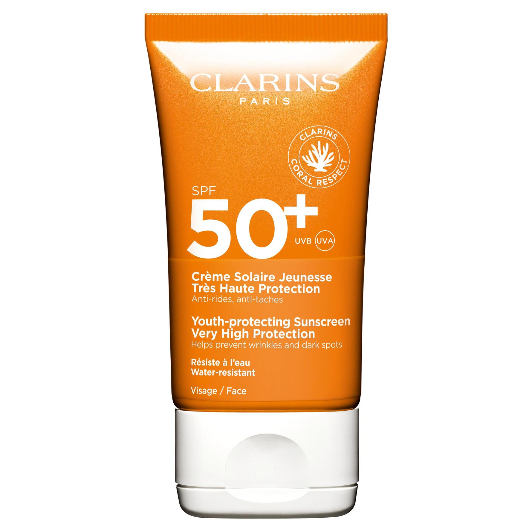 Clarins Clarins Youth-protecting Sunscreen Very High Protection SPF50 Face 50 ml 50 ml