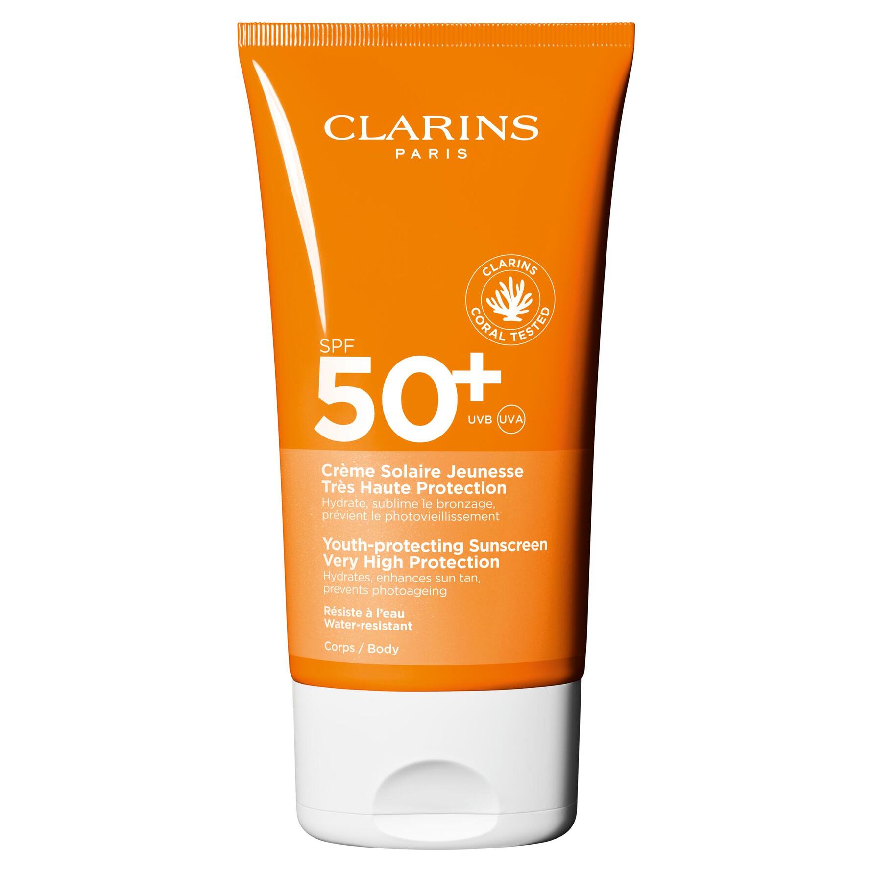Clarins Clarins Youth-Protecting Sunscreen Very High Protection SPF50+ Body 150 ml 150 ml