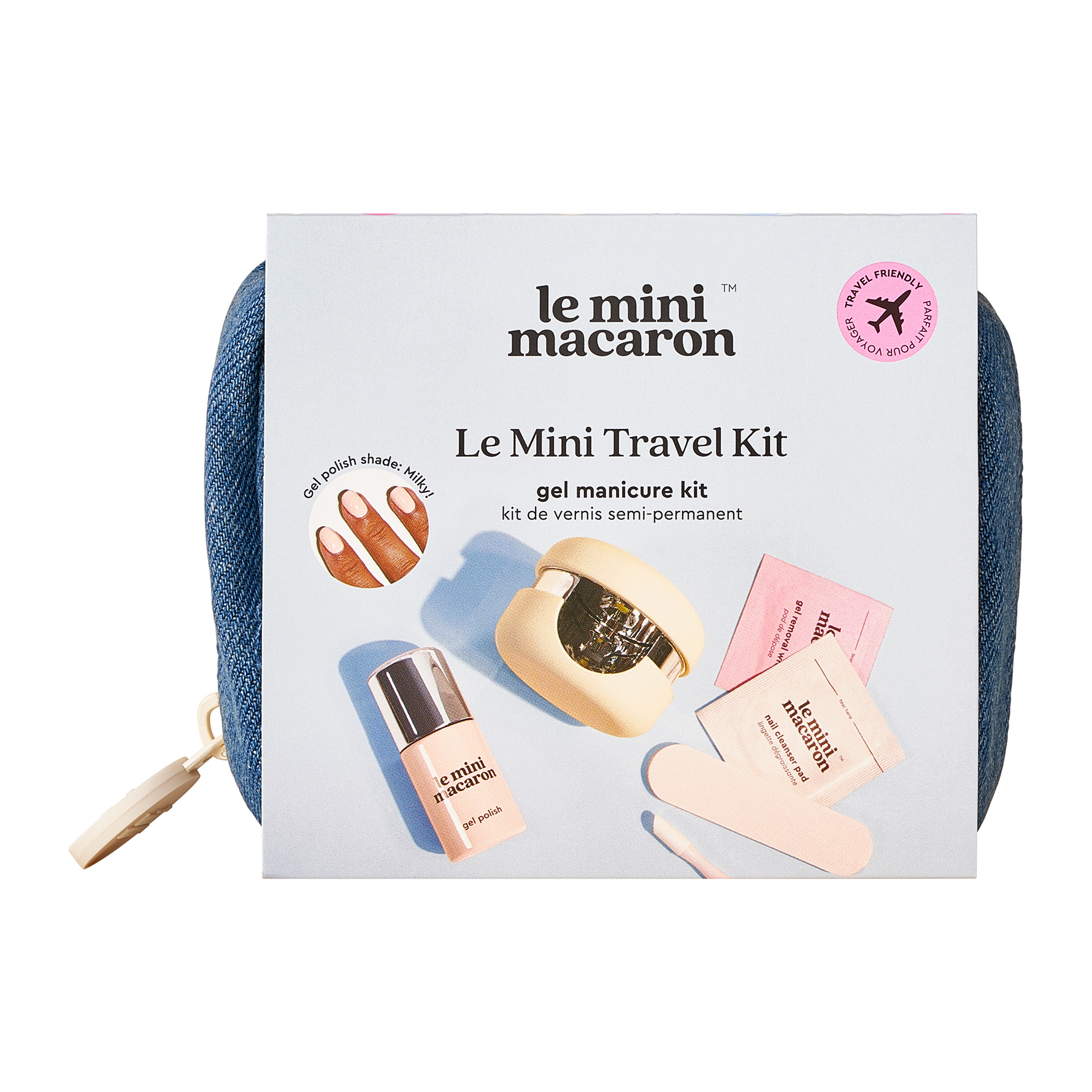 Le Mini Macaron - Gel Manicure Kit KIT024 - Coconut Yogurt