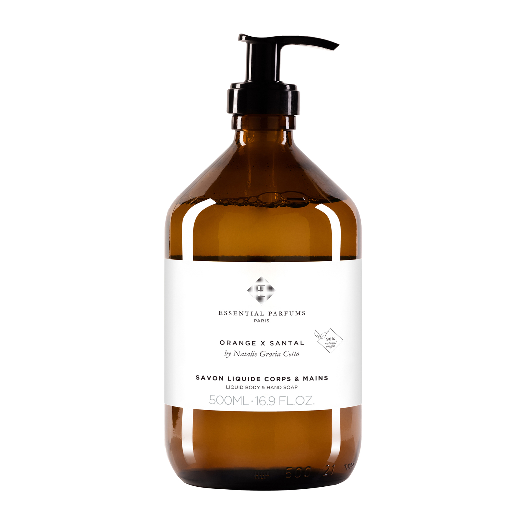 Essential Parfums Orange X Santal By Nathalie Gracia-Cetto Hand And Body Soap 500 ml