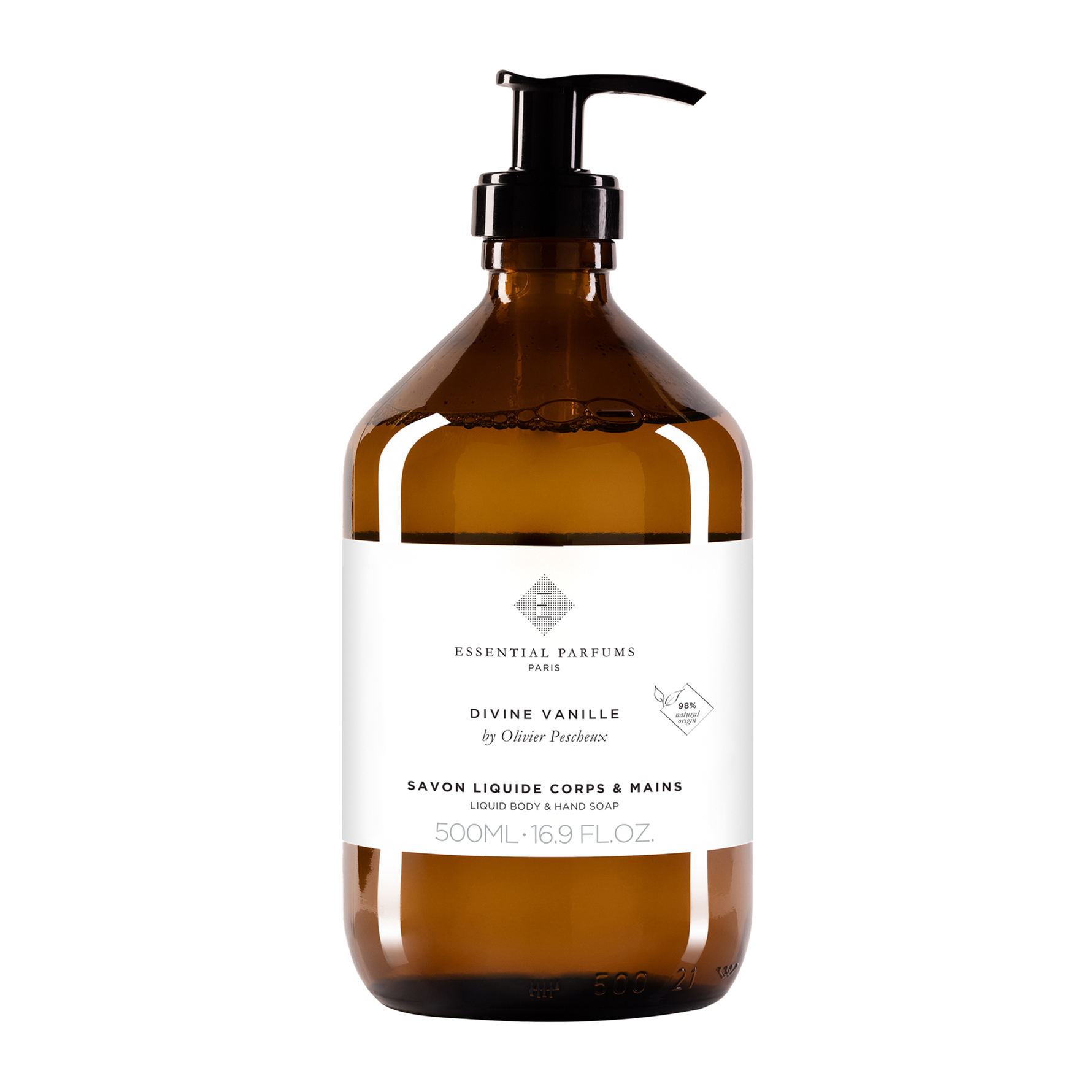 Essential Parfums Divine Vanille By Olivier Pescheux Hand And Body Soap 500 ml 500 ml