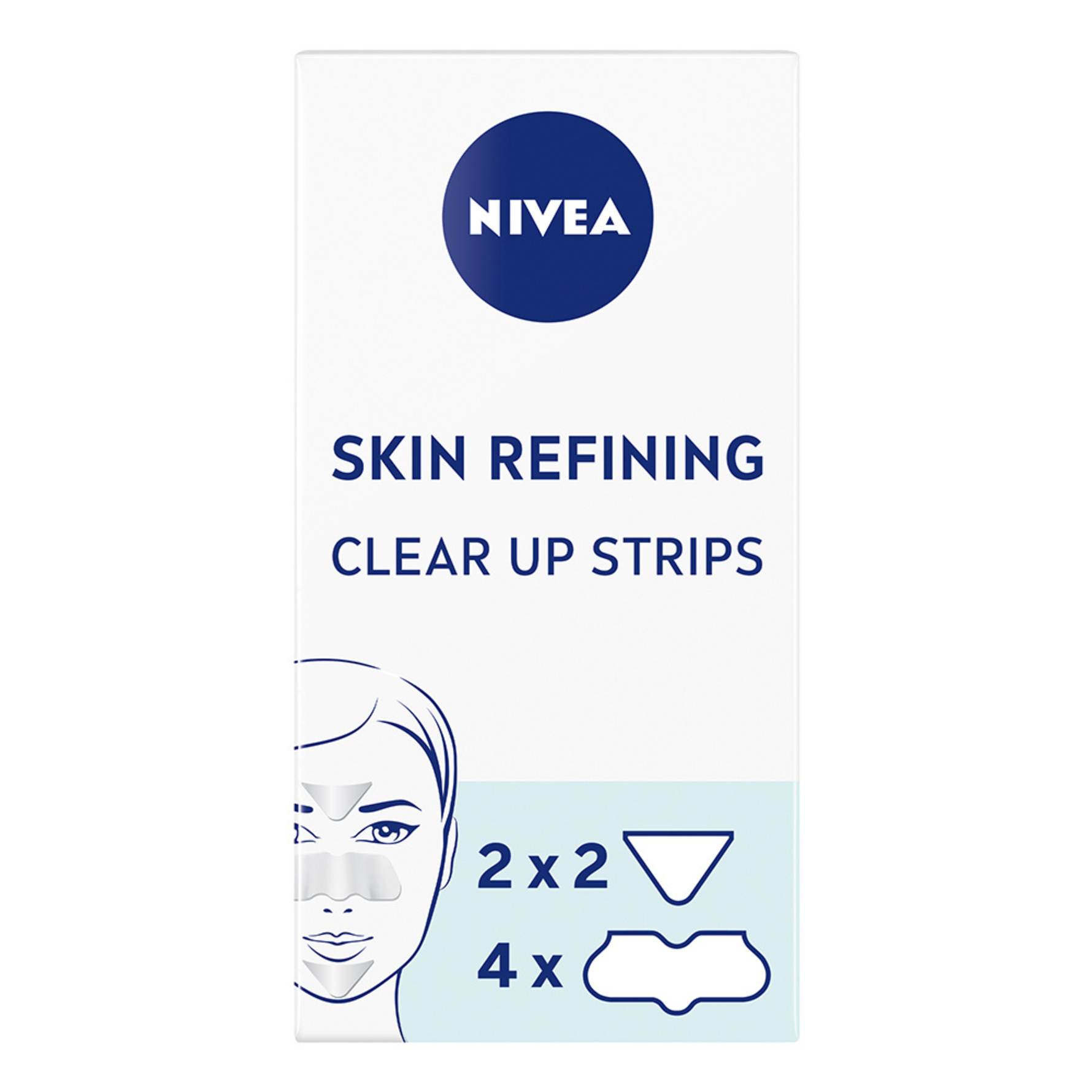 NIVEA NIVEA Refining Clear-Up Strips Refining Clear-Up Strips Refining Clear-Up Strips