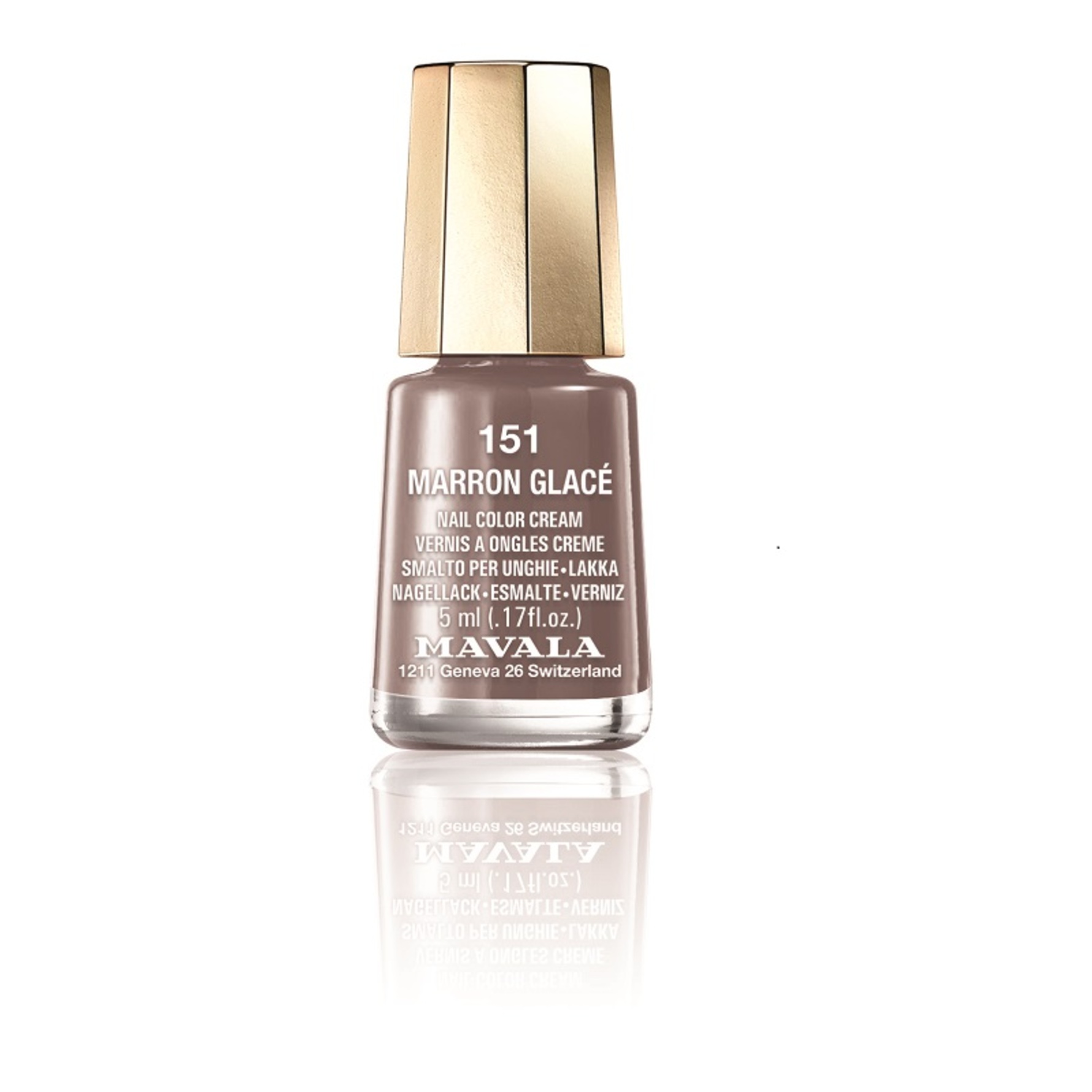 Mavala Mini Nail Polish 151 Marron Glacé 151 Marron Glacé