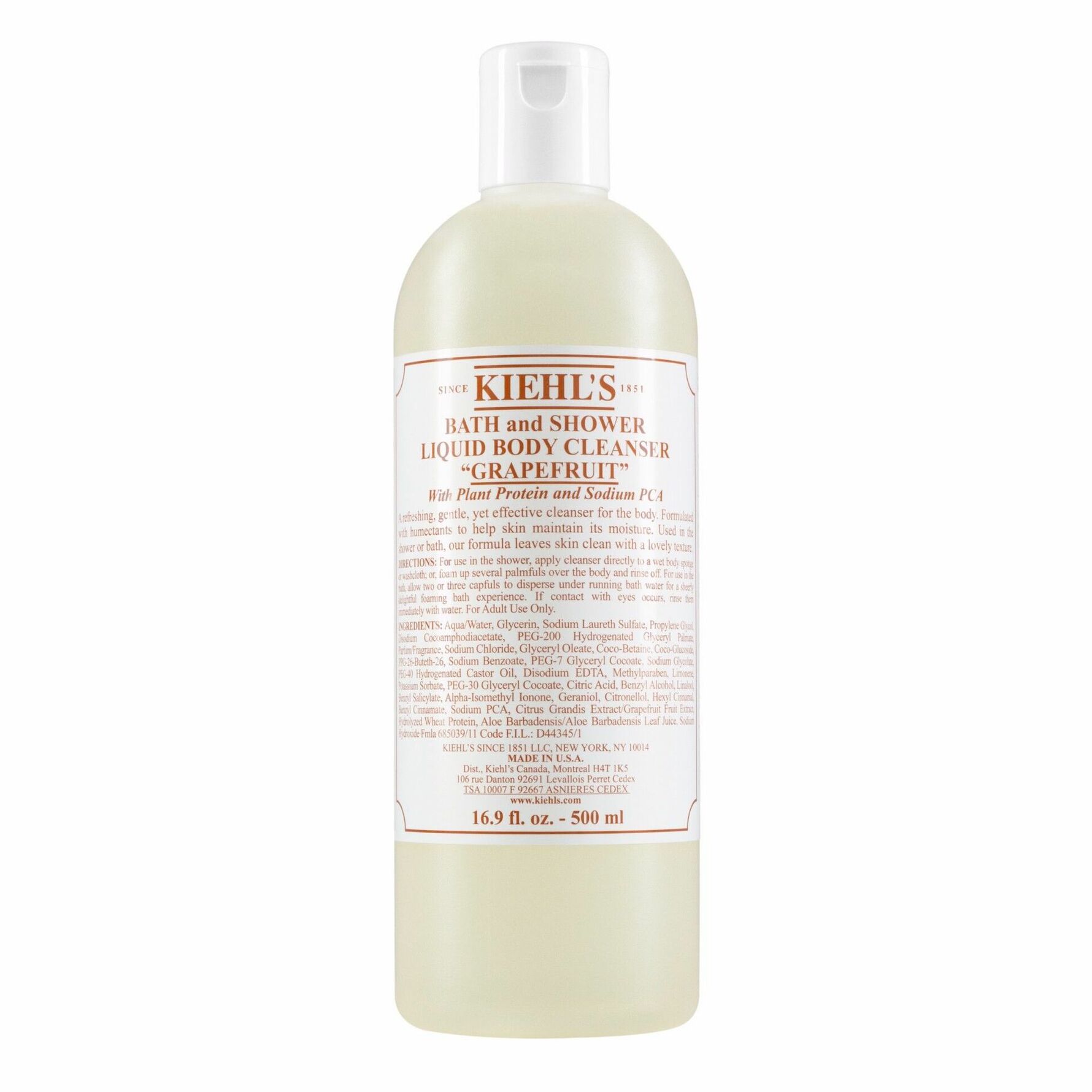 Kiehl’s Kiehl’s Grapefruit Liquid Body Cleanser 500 ml 500 ml