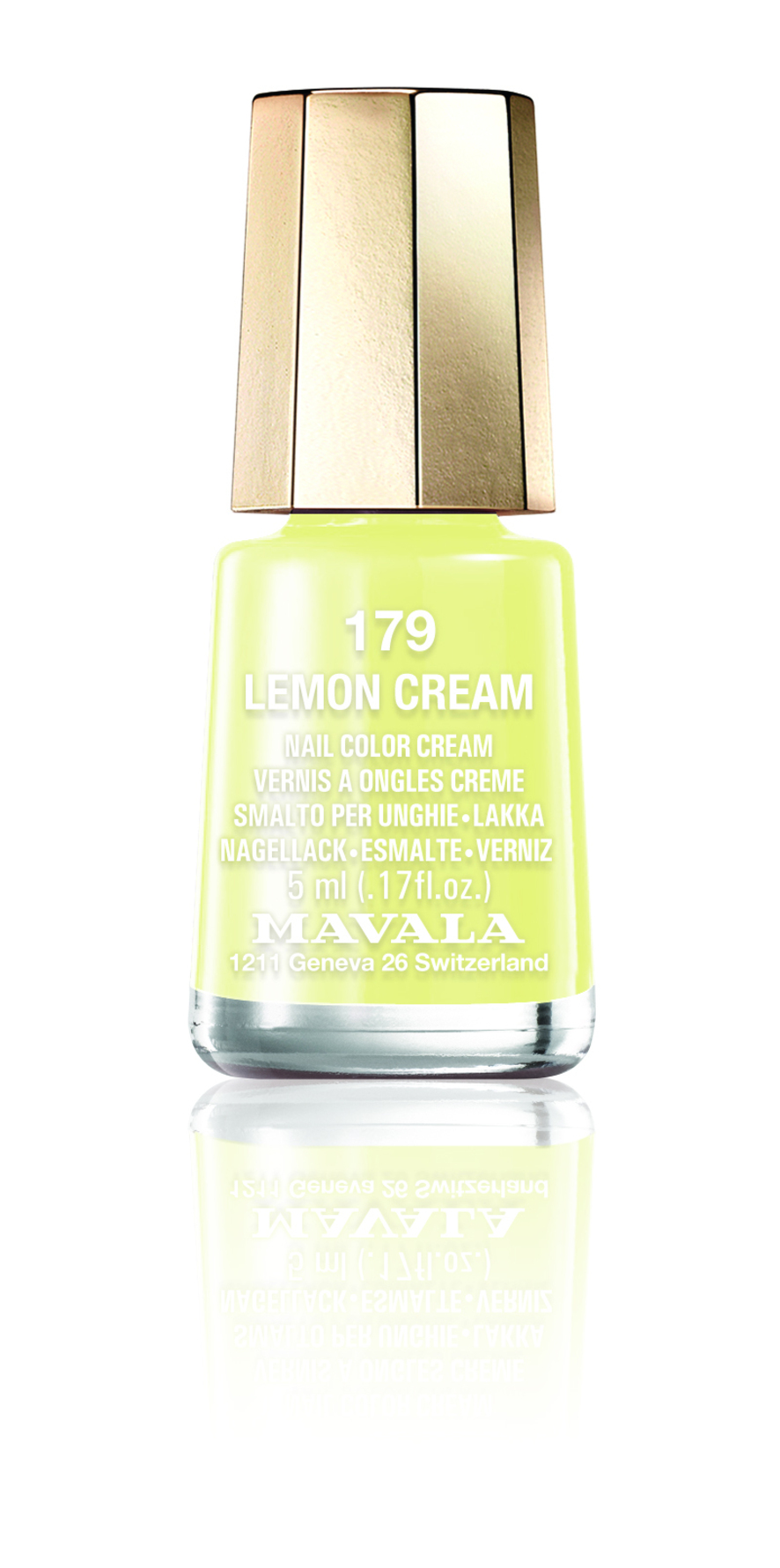 Mavala Mini Nail Polish 179 Lemon Cream 179 Lemon